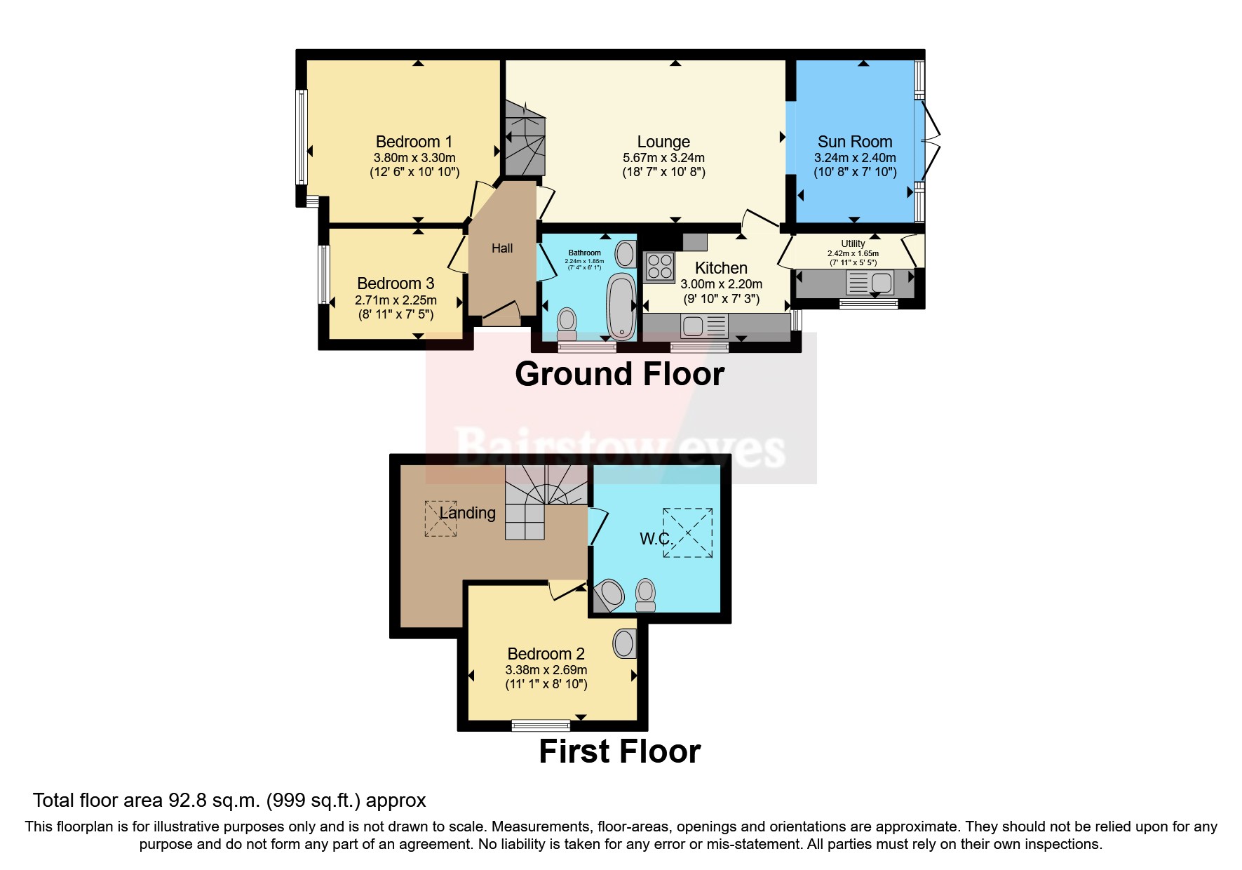 Eagle Way, Great Warley, Brentwood, Essex CM13, 3 bedroom bungalow for