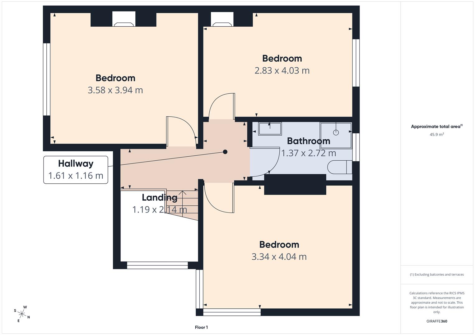 5, Glebelands Road, Wirral floorplan