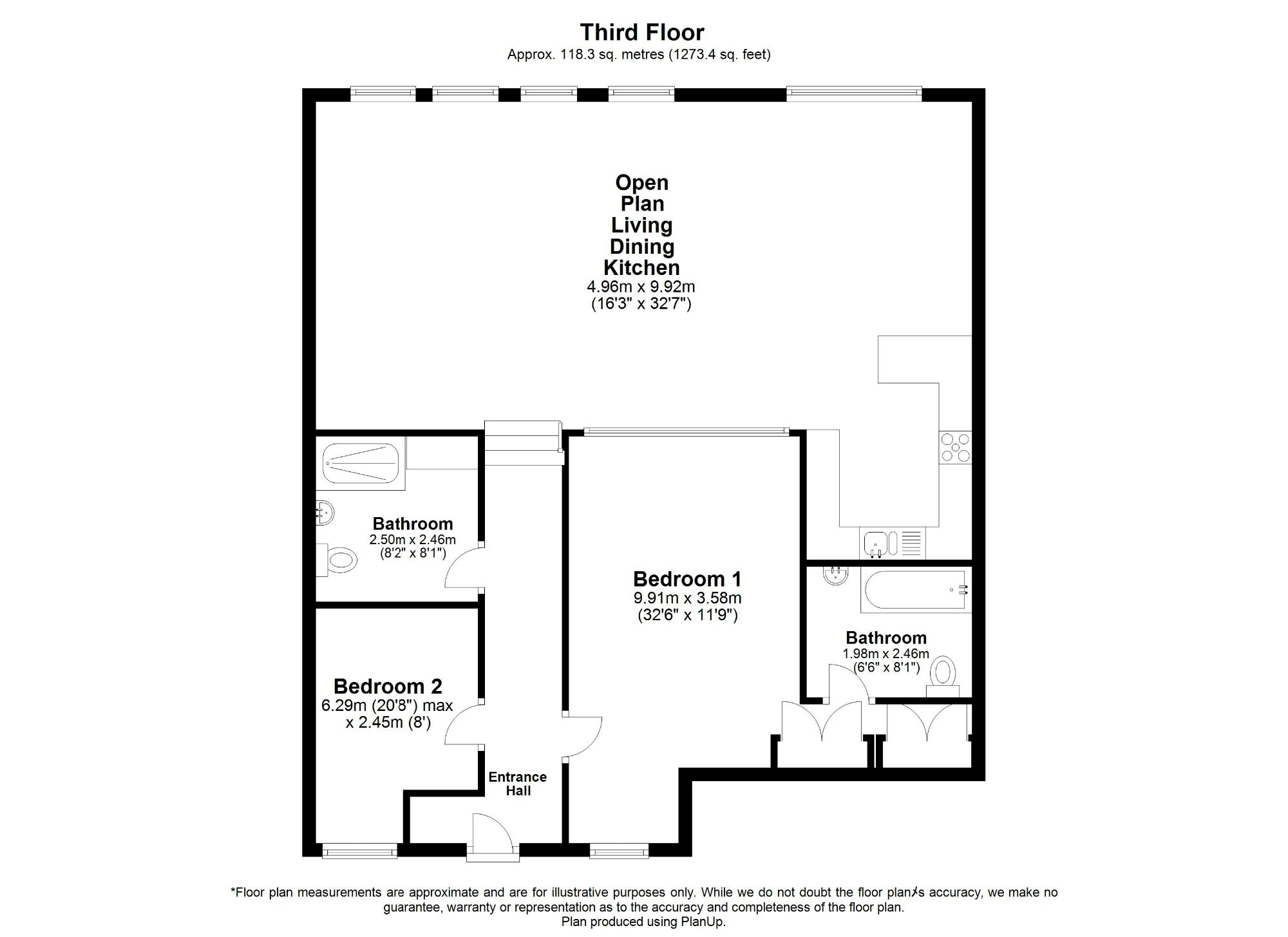 Flat 22, The Foister Building, Leicester floorplan