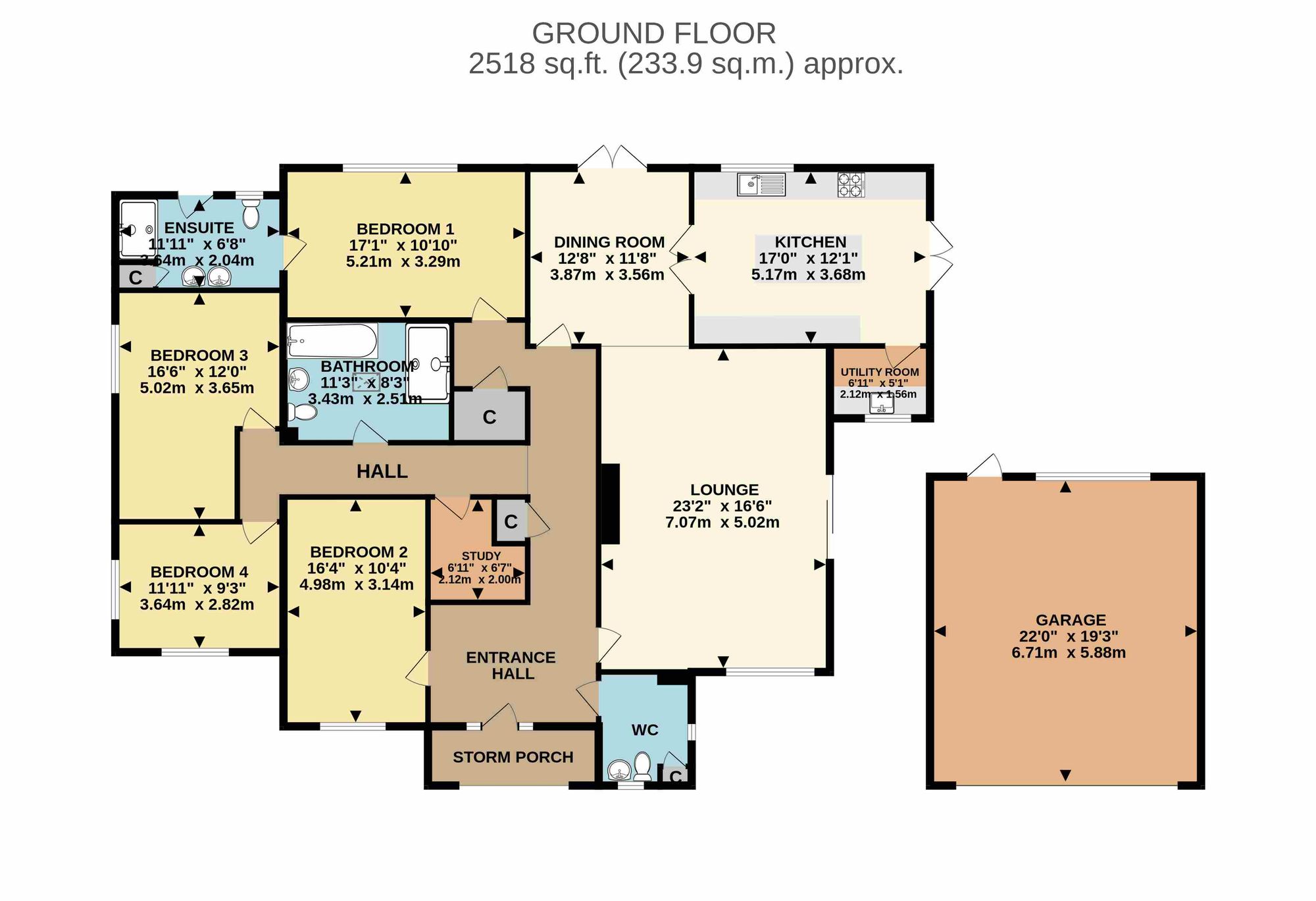 Kimlee Grovehurst Road, Sittingbourne floorplan