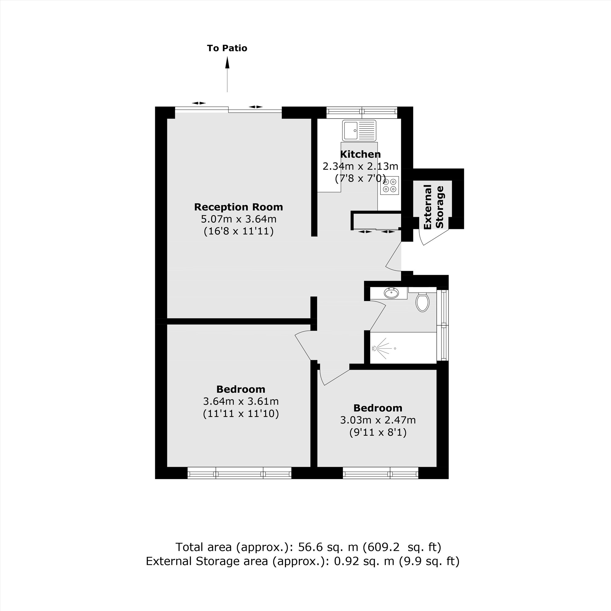 35, Brooklands Road, Weybridge floorplan