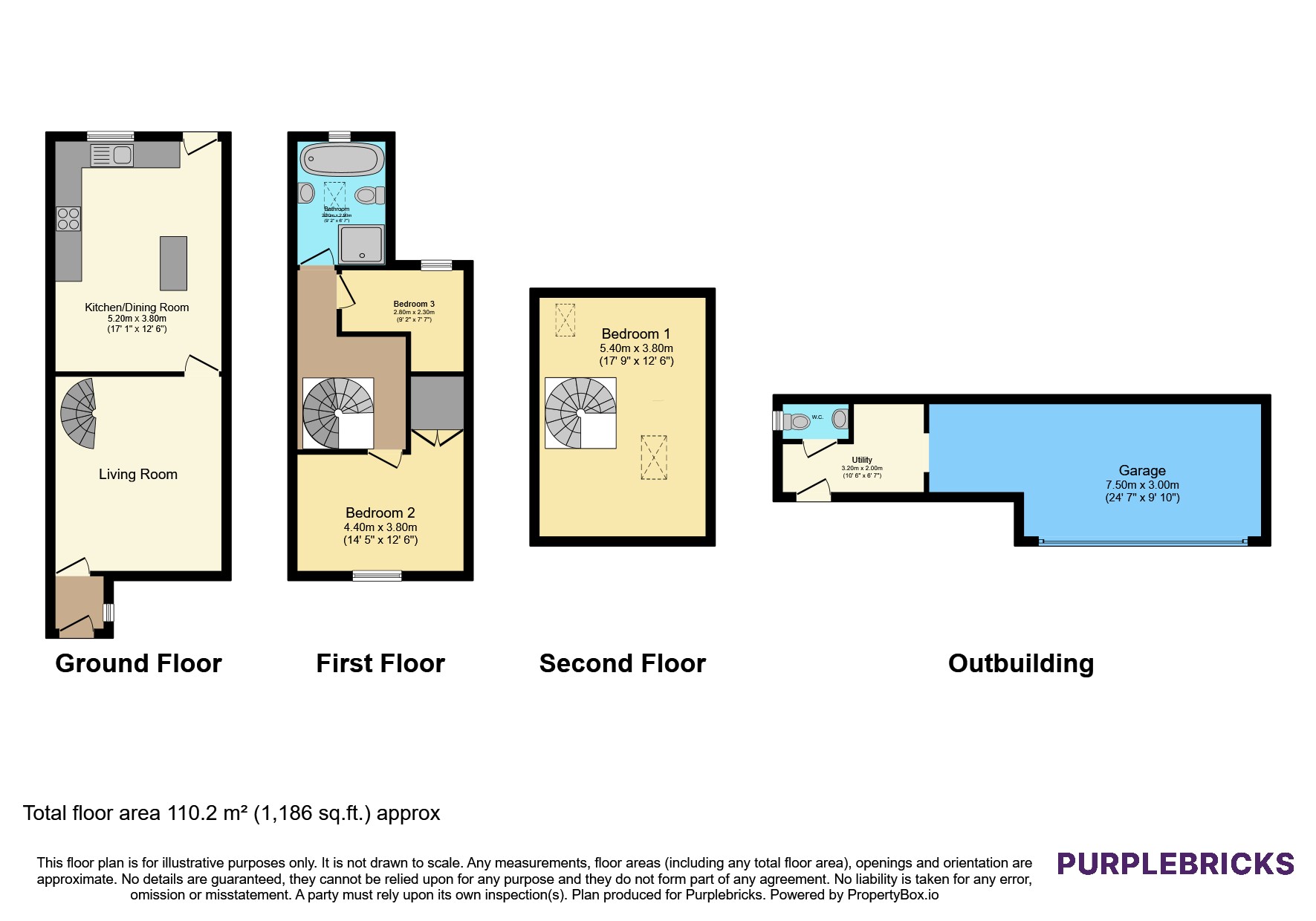 Withington Lane, Wigan floorplan