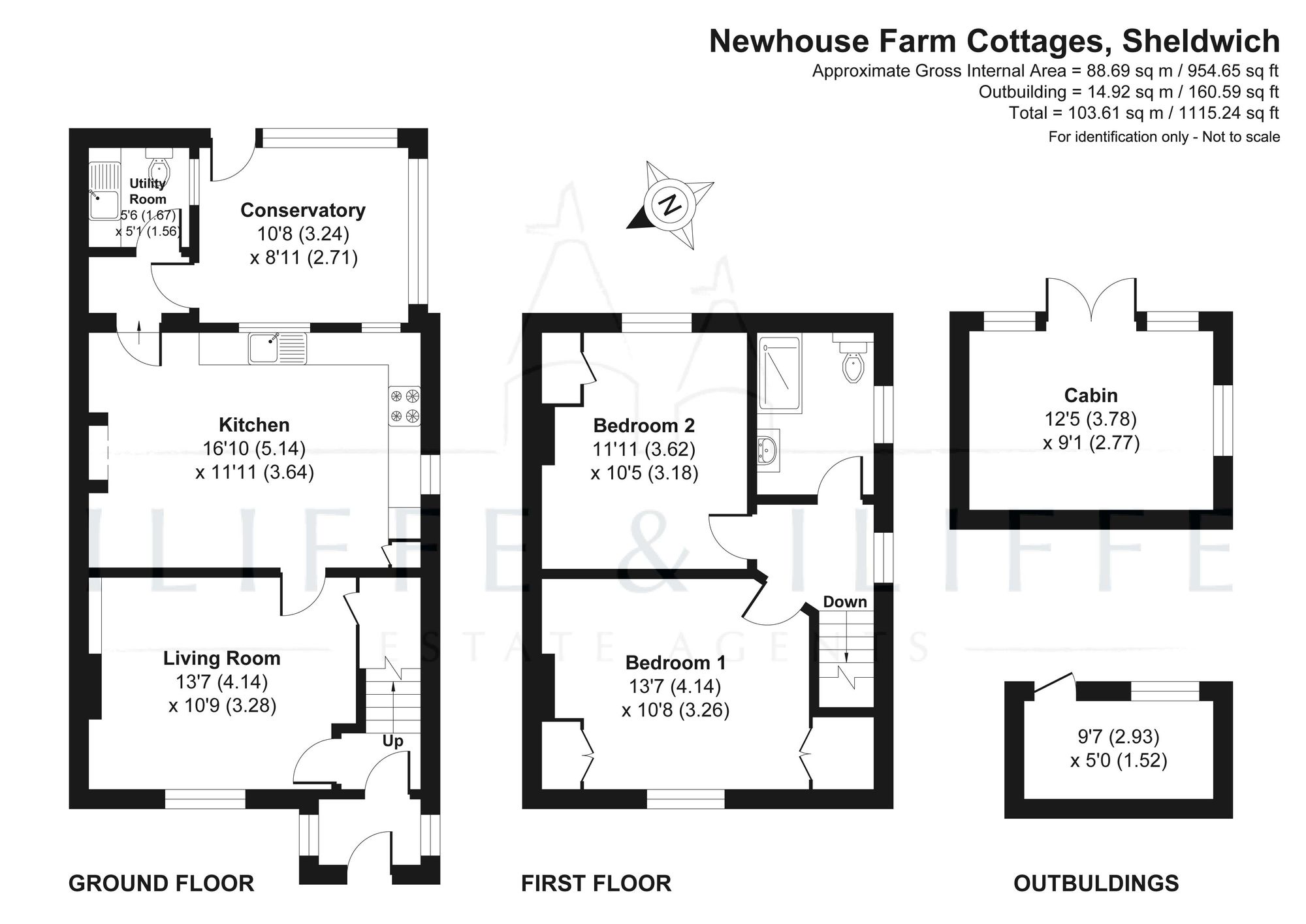 3 Newhouse Farm Cottages Newhouse Lane, Faversham floorplan