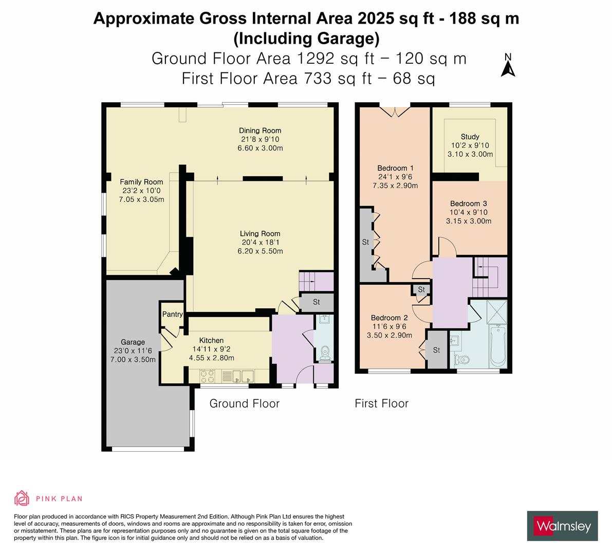 3, Jordan Close, Reading floorplan