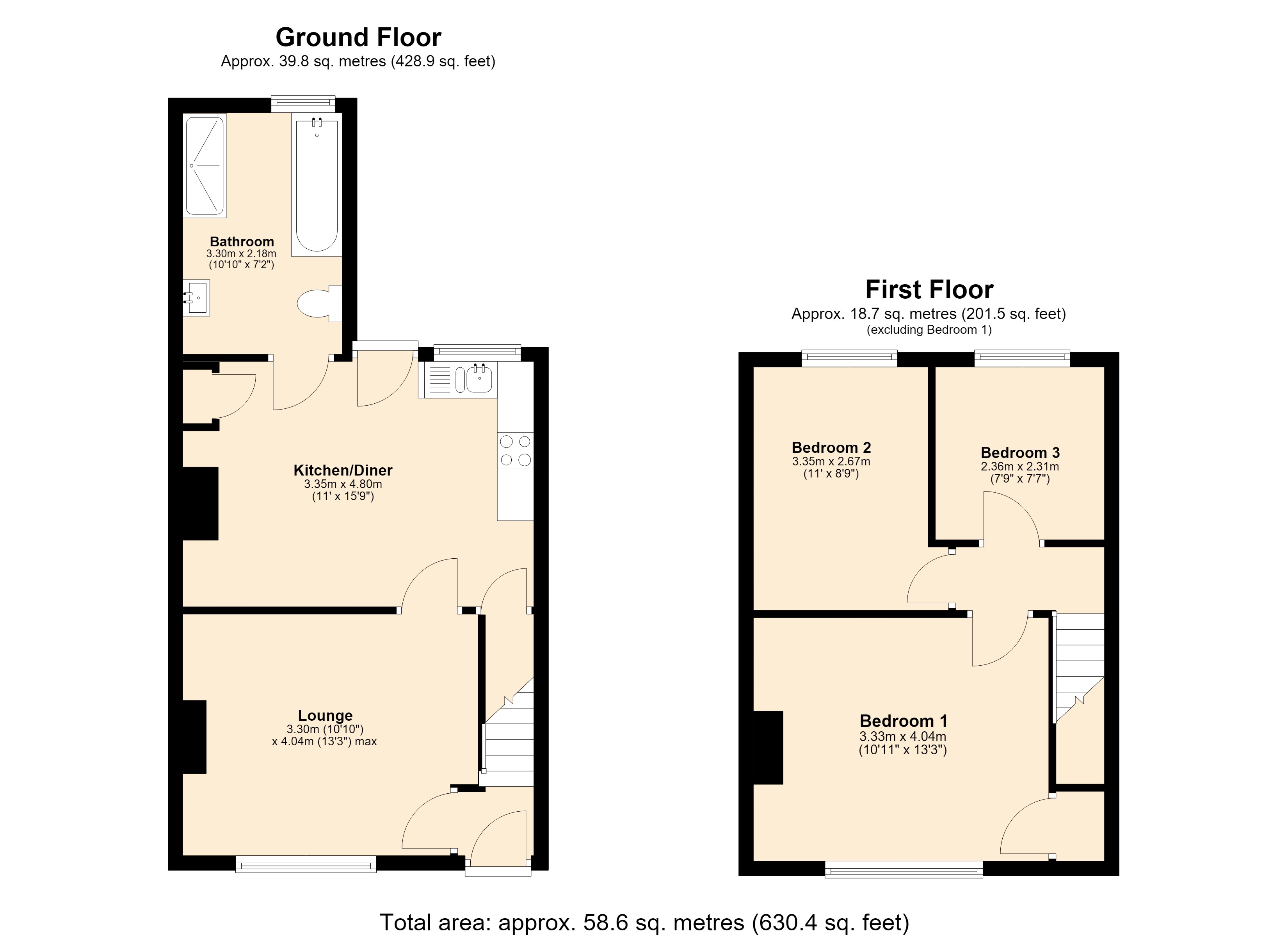 10, Dunstan Avenue, Westgate-On-Sea floorplan