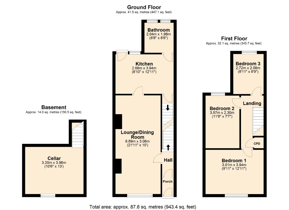 3 Bedrooms Terraced house for sale in Lincoln Street, Kingsthorpe Village, Northampton NN2