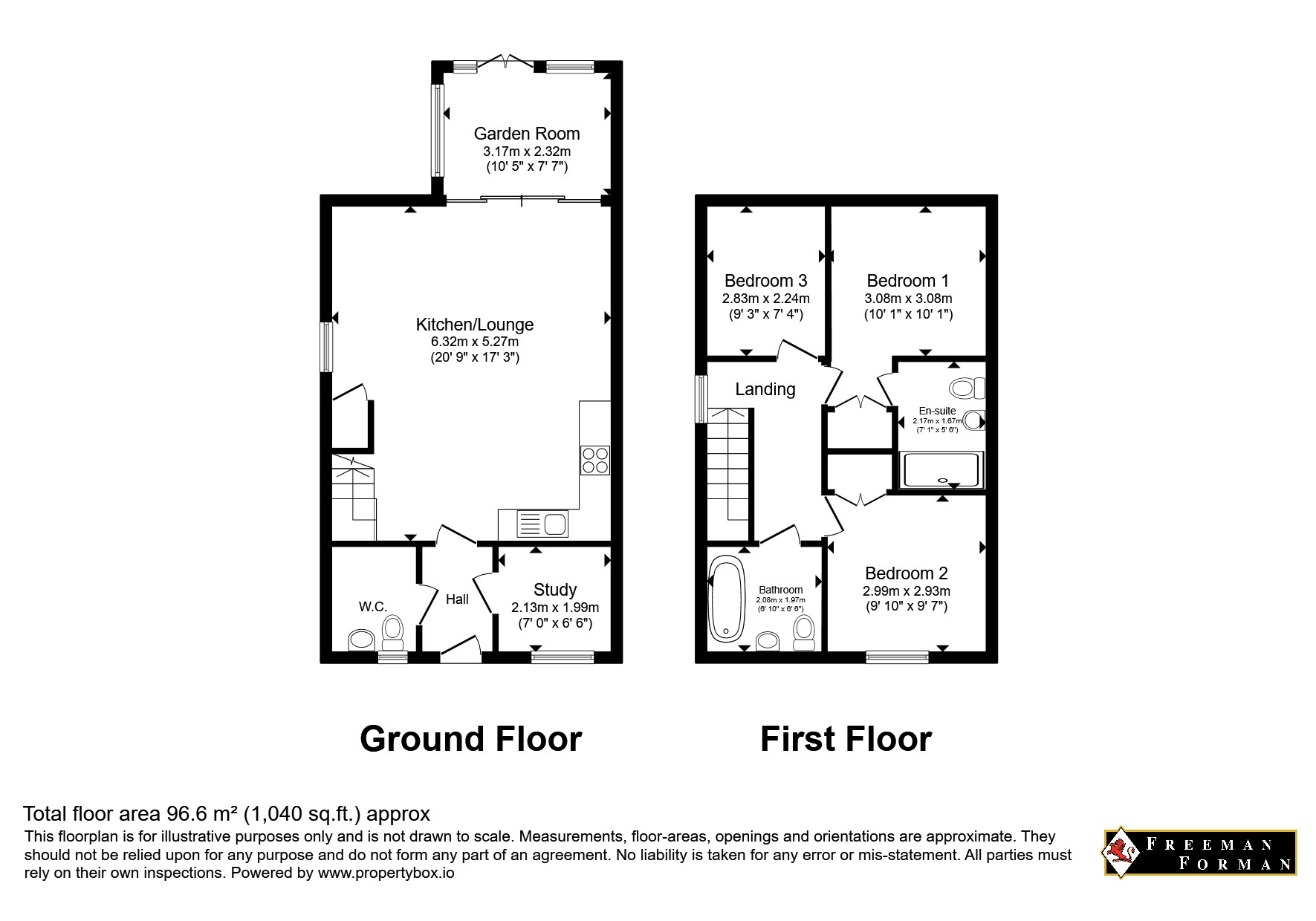 46, Cornflower Crescent, East Sussex floorplan