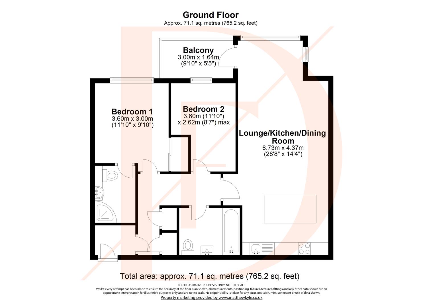 Shore Point, High Road, Buckhurst Hill IG9, 2 bedroom flat for sale