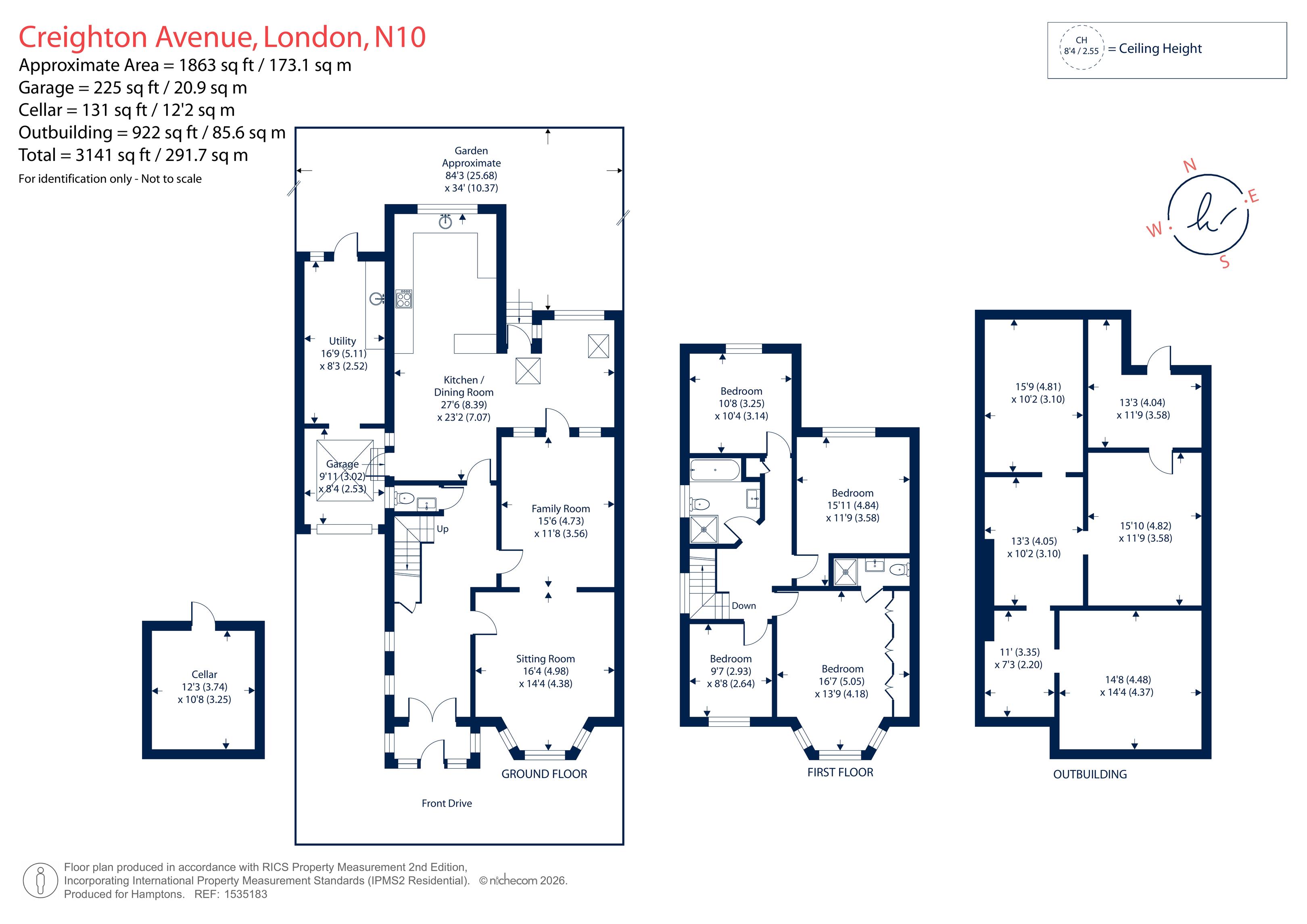 20, Creighton Avenue, London floorplan