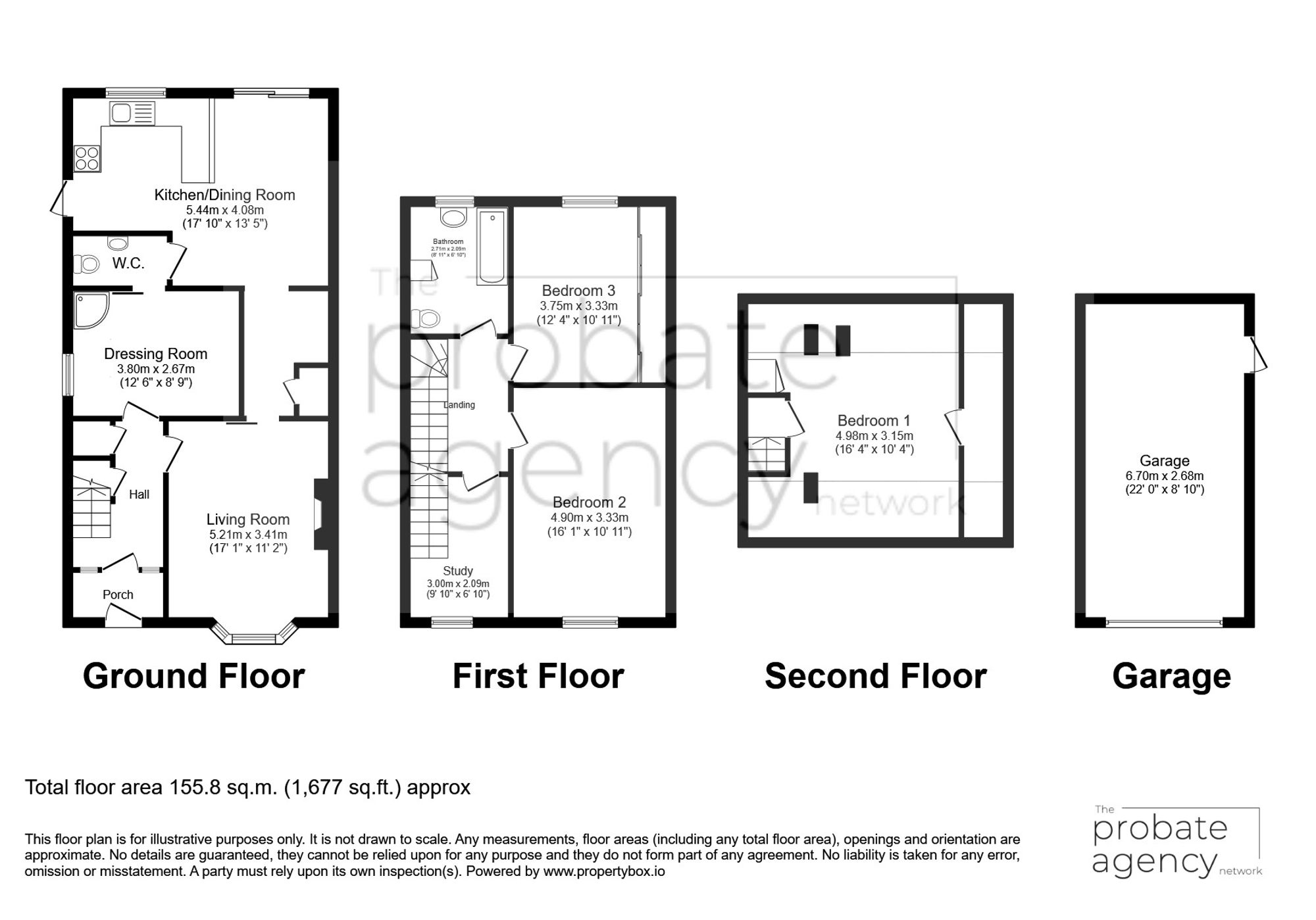 4 Klondyke Villa Barrow Hill, Ashford floorplan