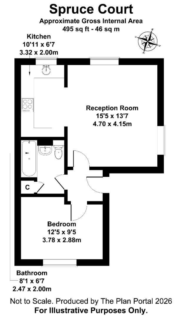 Popes Lane, London floorplan