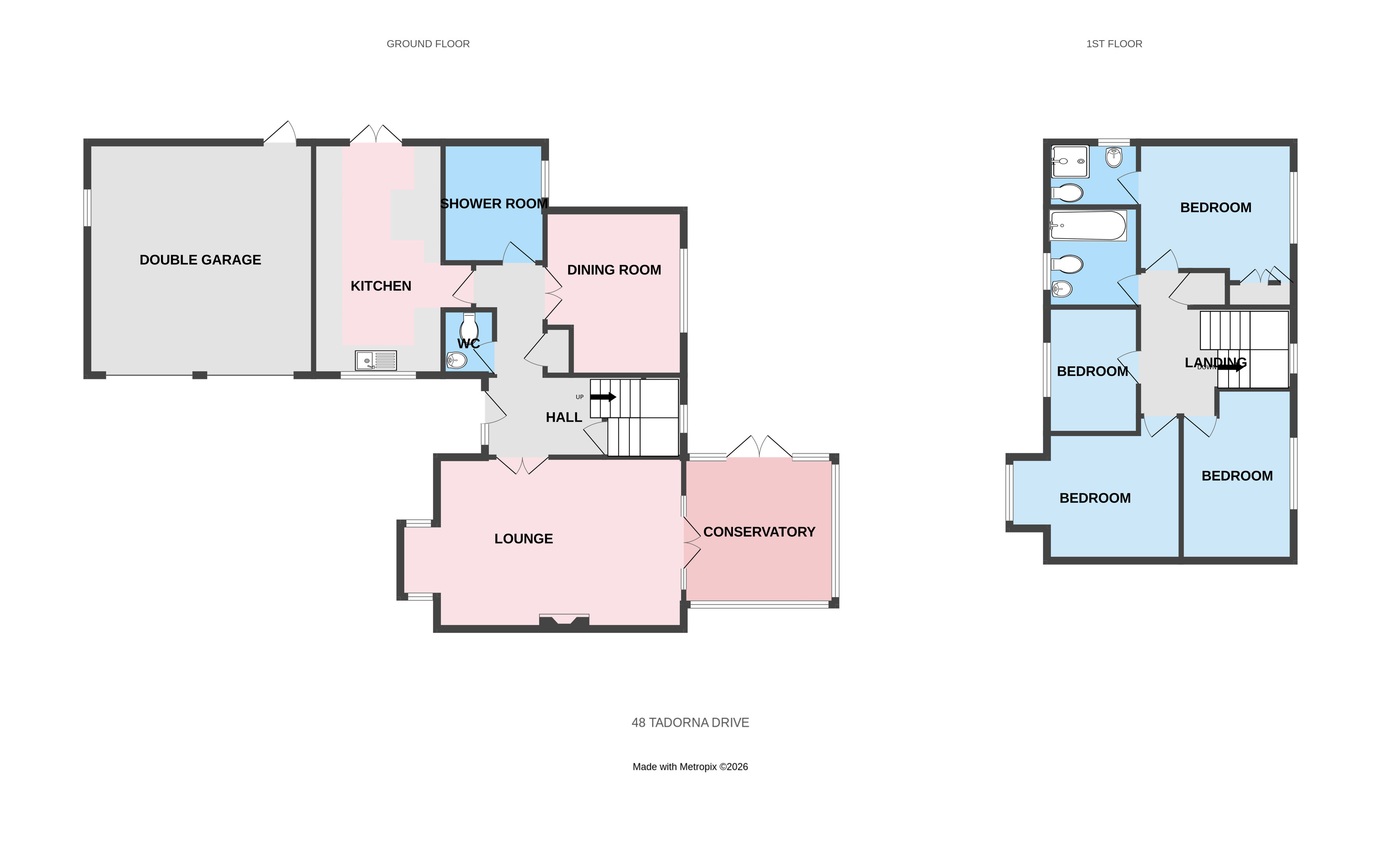 48, Tadorna Drive, Telford floorplan