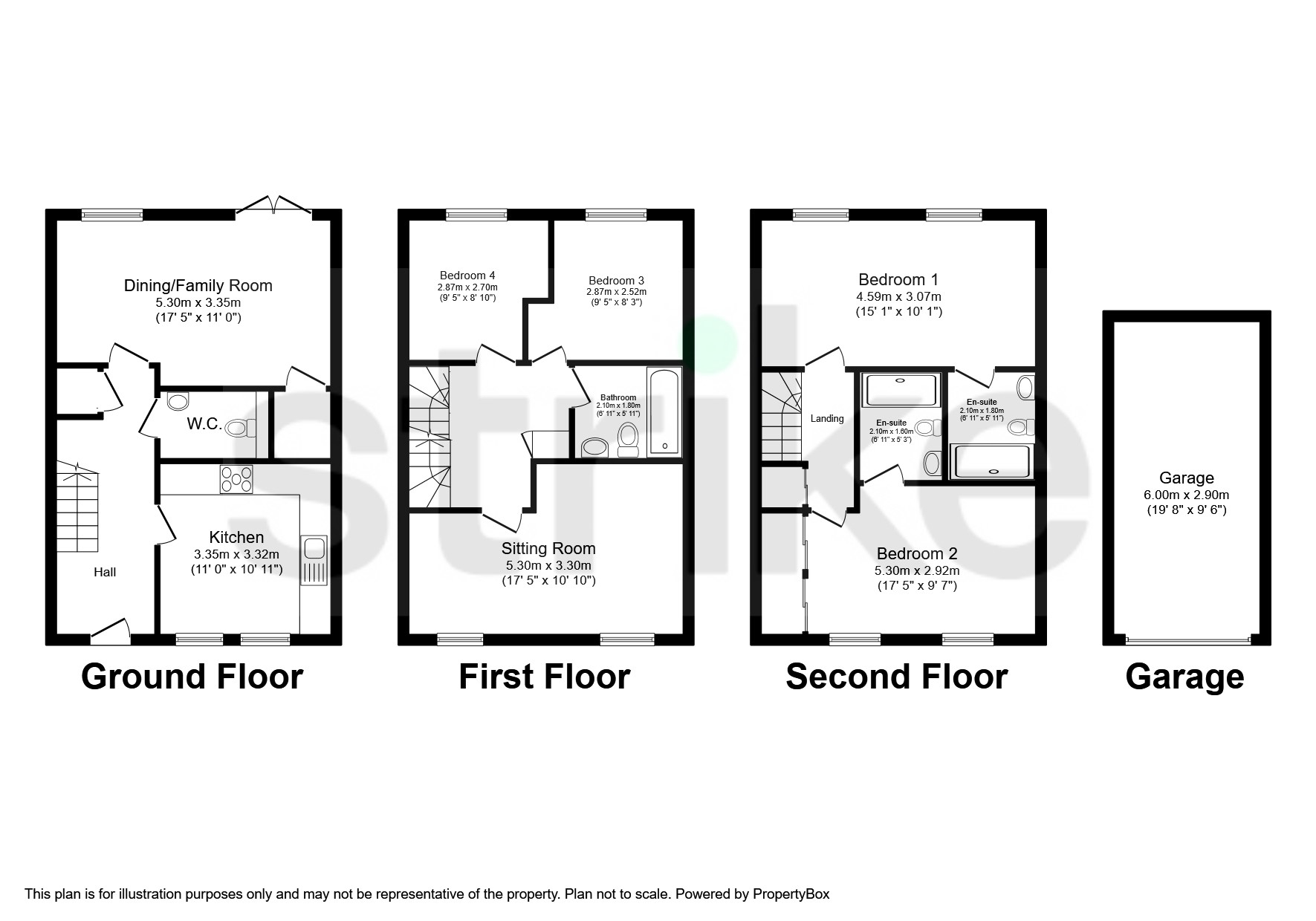 Orion Drive, Sherford, Plymouth PL9, 4 bedroom terraced house for sale