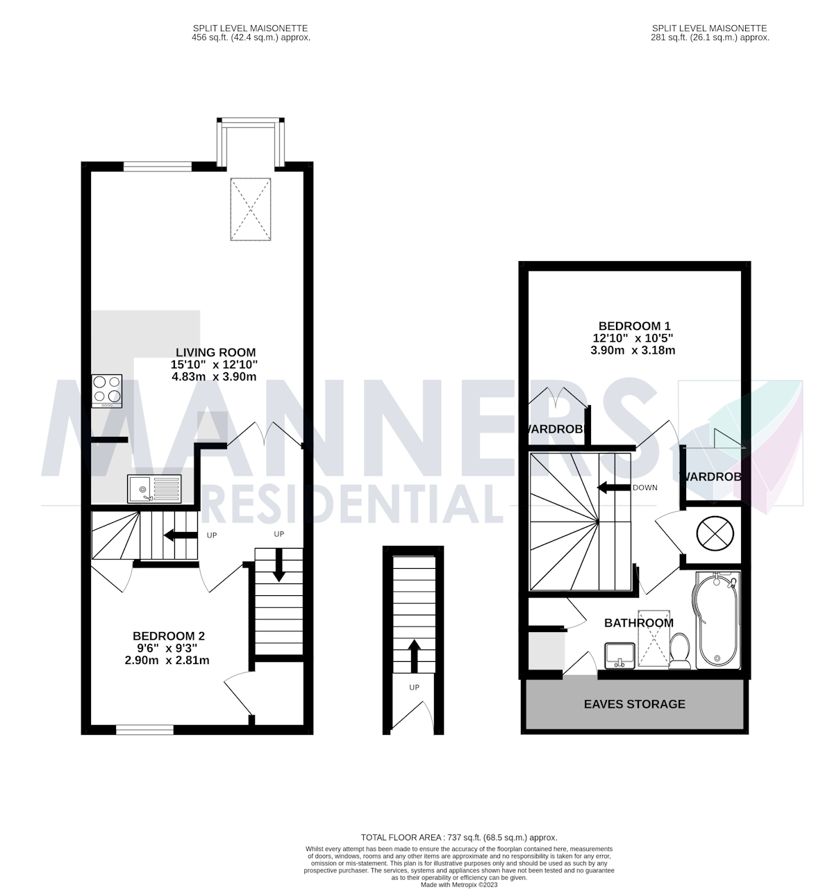 Hedgerley Court, Horsell, Woking GU21, 2 bedroom flat for sale