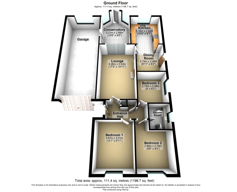 Selborne Road, Cleeve, Cheltenham GL52, 3 bedroom detached