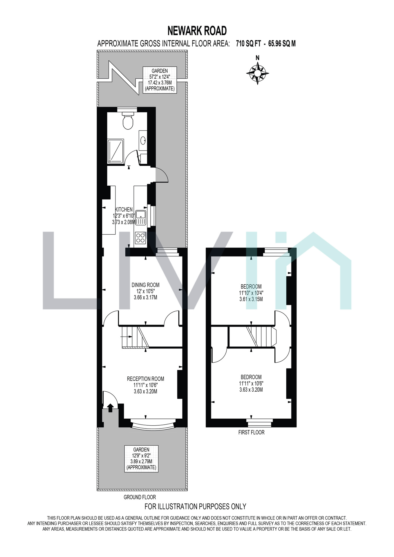 7 Newark Road, South Croydon floorplan