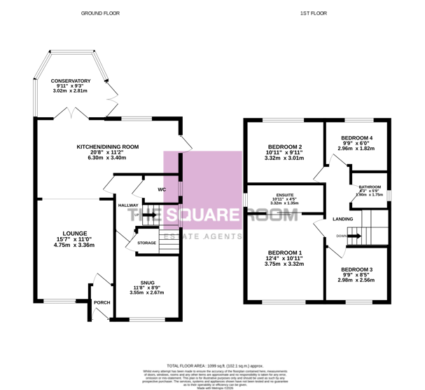 66, Plovers Way, Herons Reach floorplan