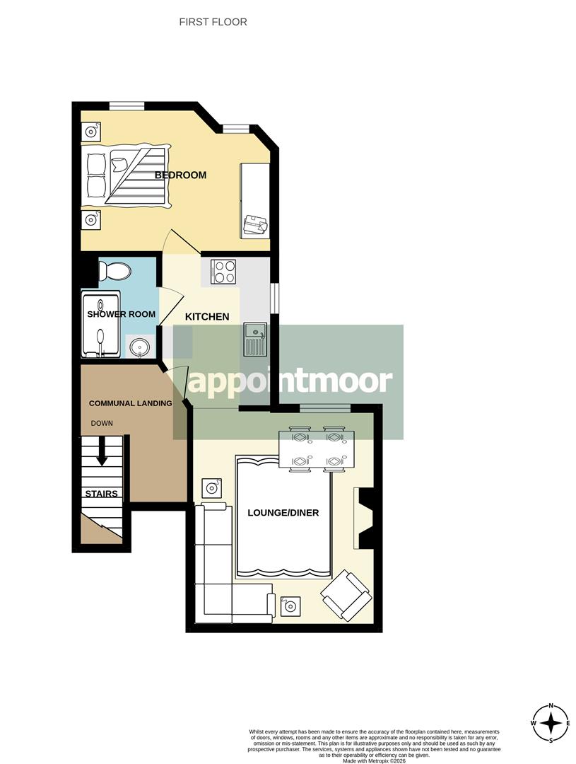 38B, Genesta Road, Westcliff-On-Sea floorplan