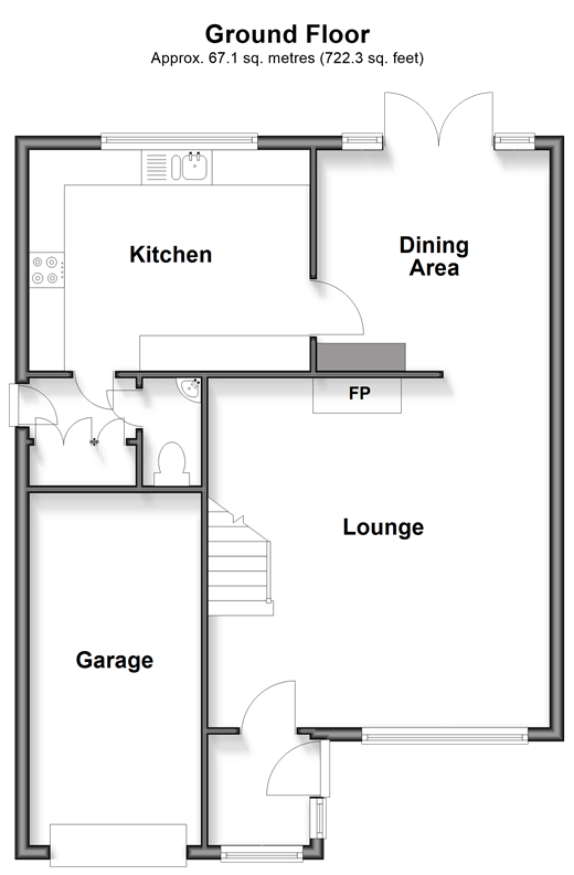 Great Copse Drive, Havant floorplan