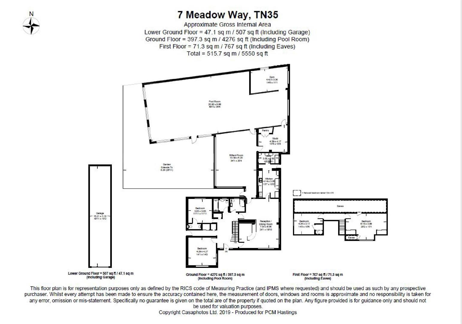 Knowle View 7, Meadow Way, Fairlight floorplan