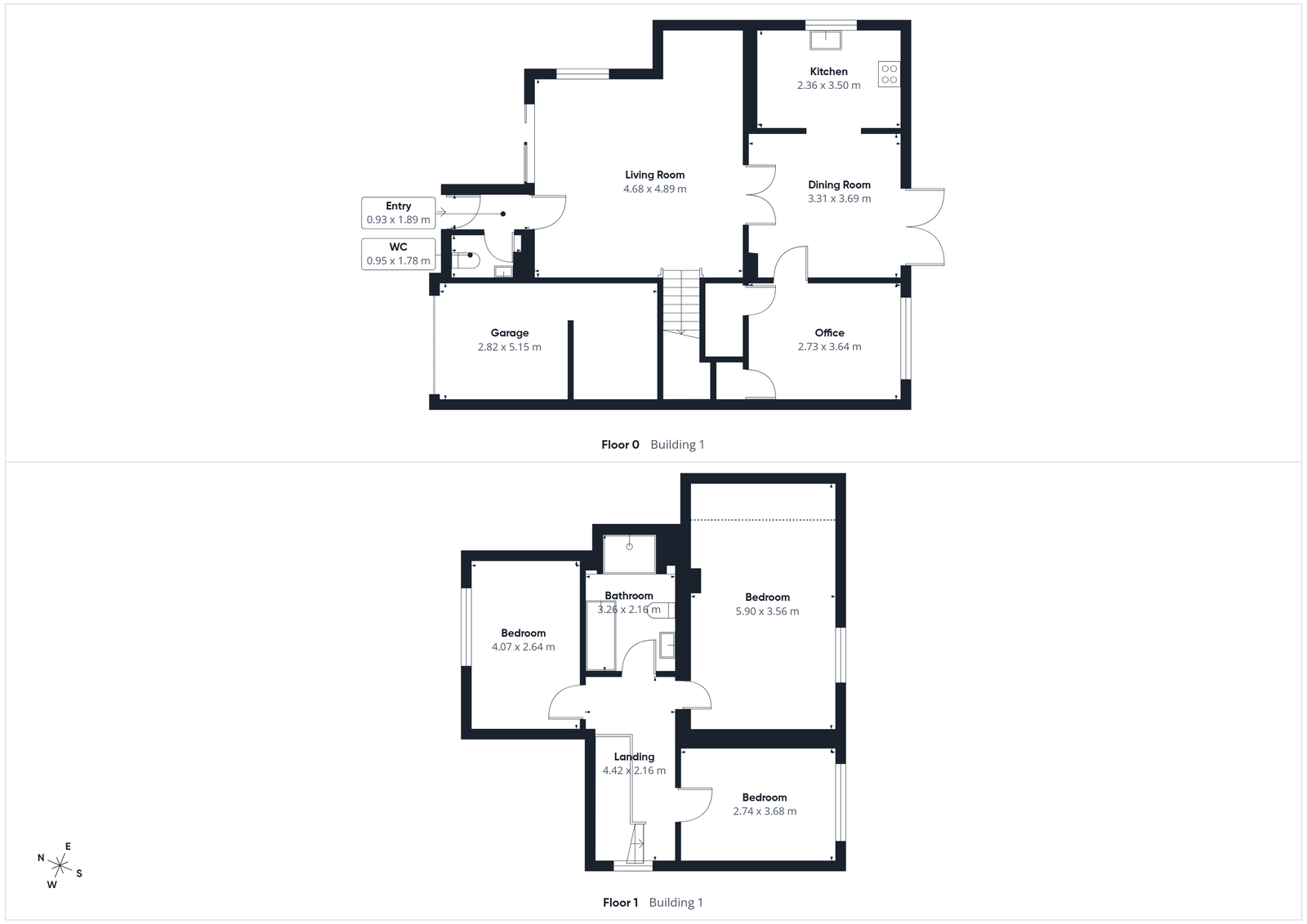10, Admirals Close, Lydney floorplan