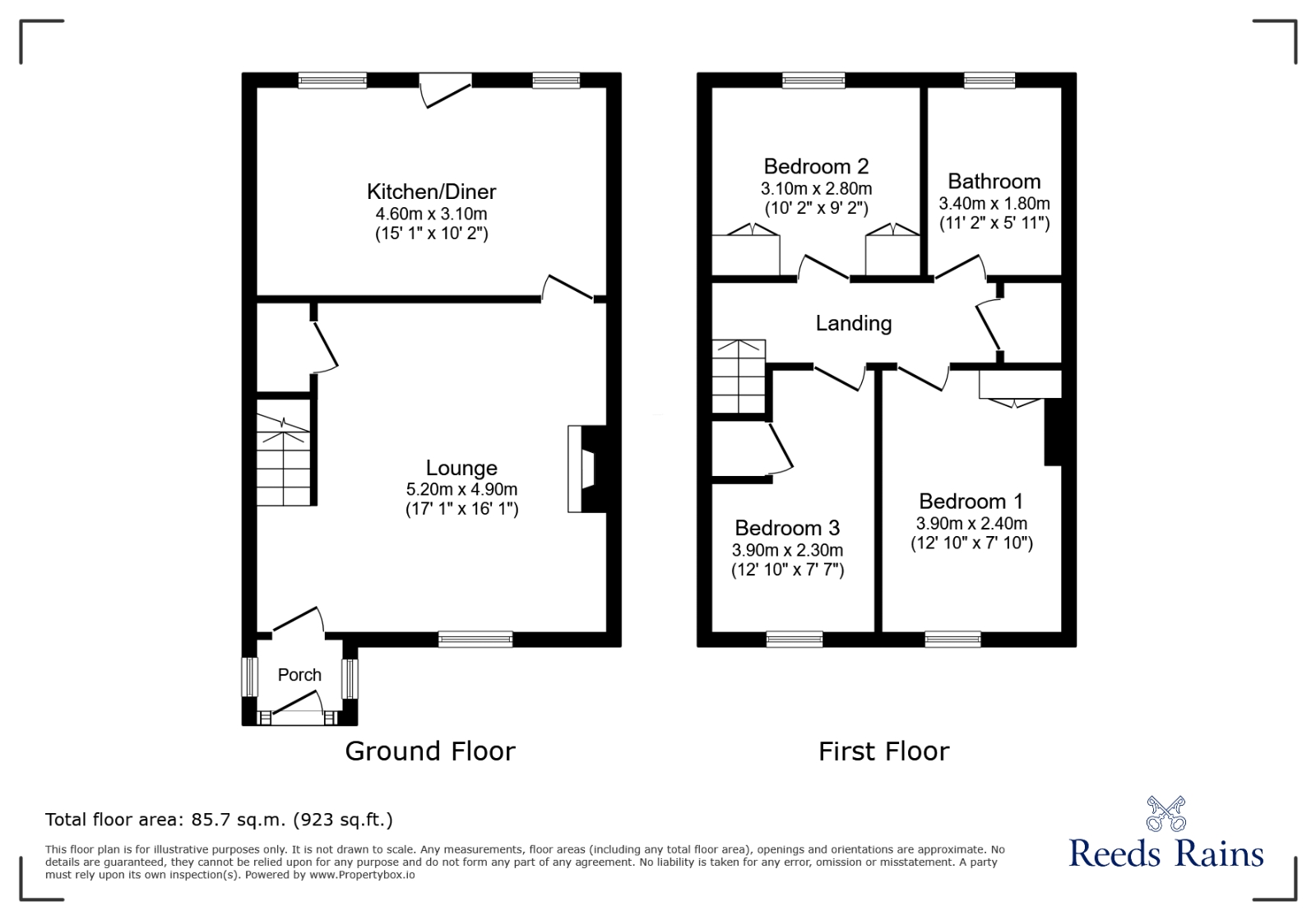 2, Nicholsons Terrace, Stanley floorplan