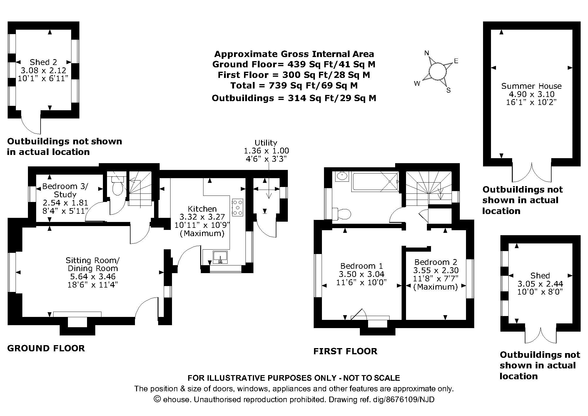 16, Queen Street, Gomshall floorplan