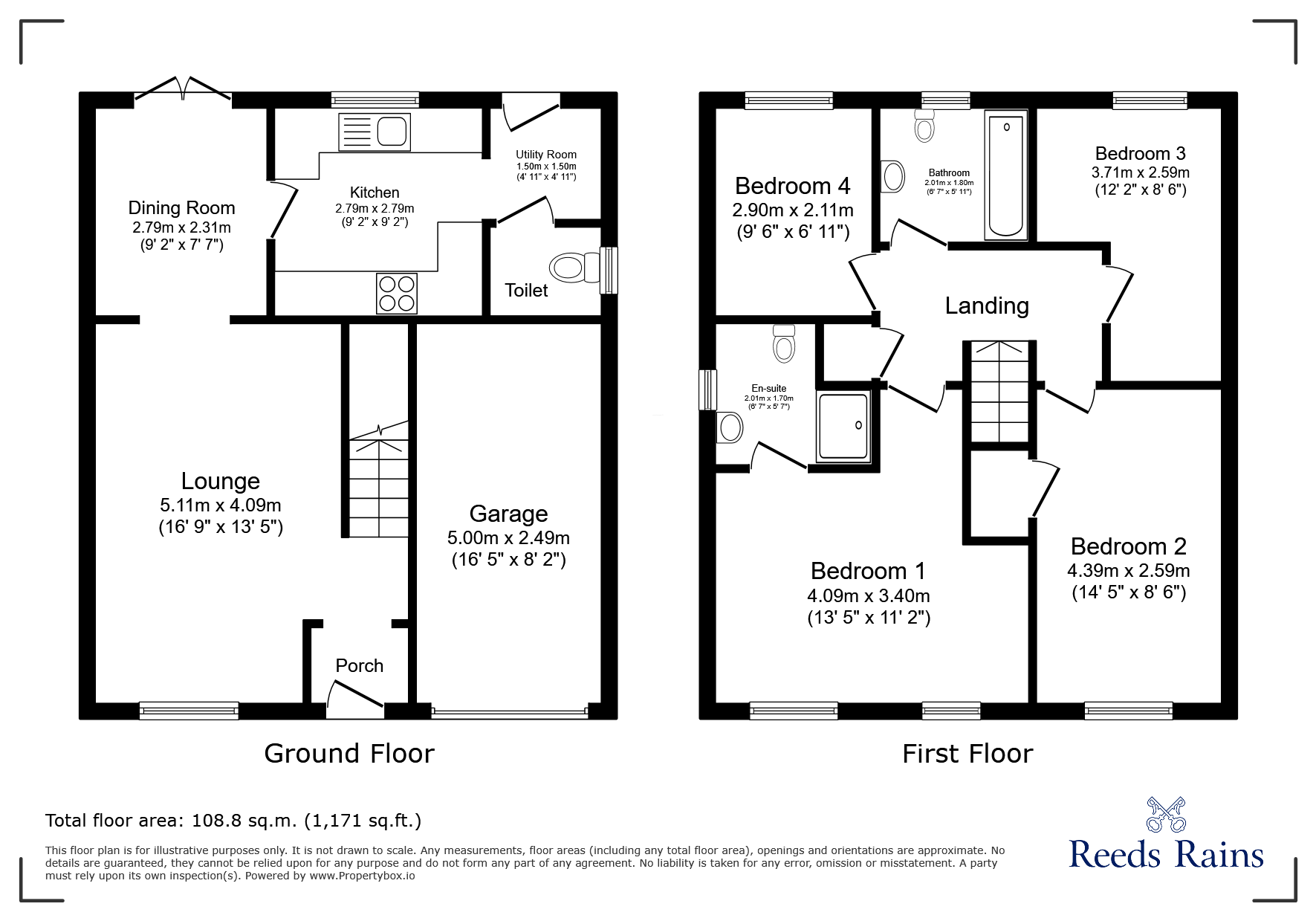 28, Fenwick Way, Durham floorplan