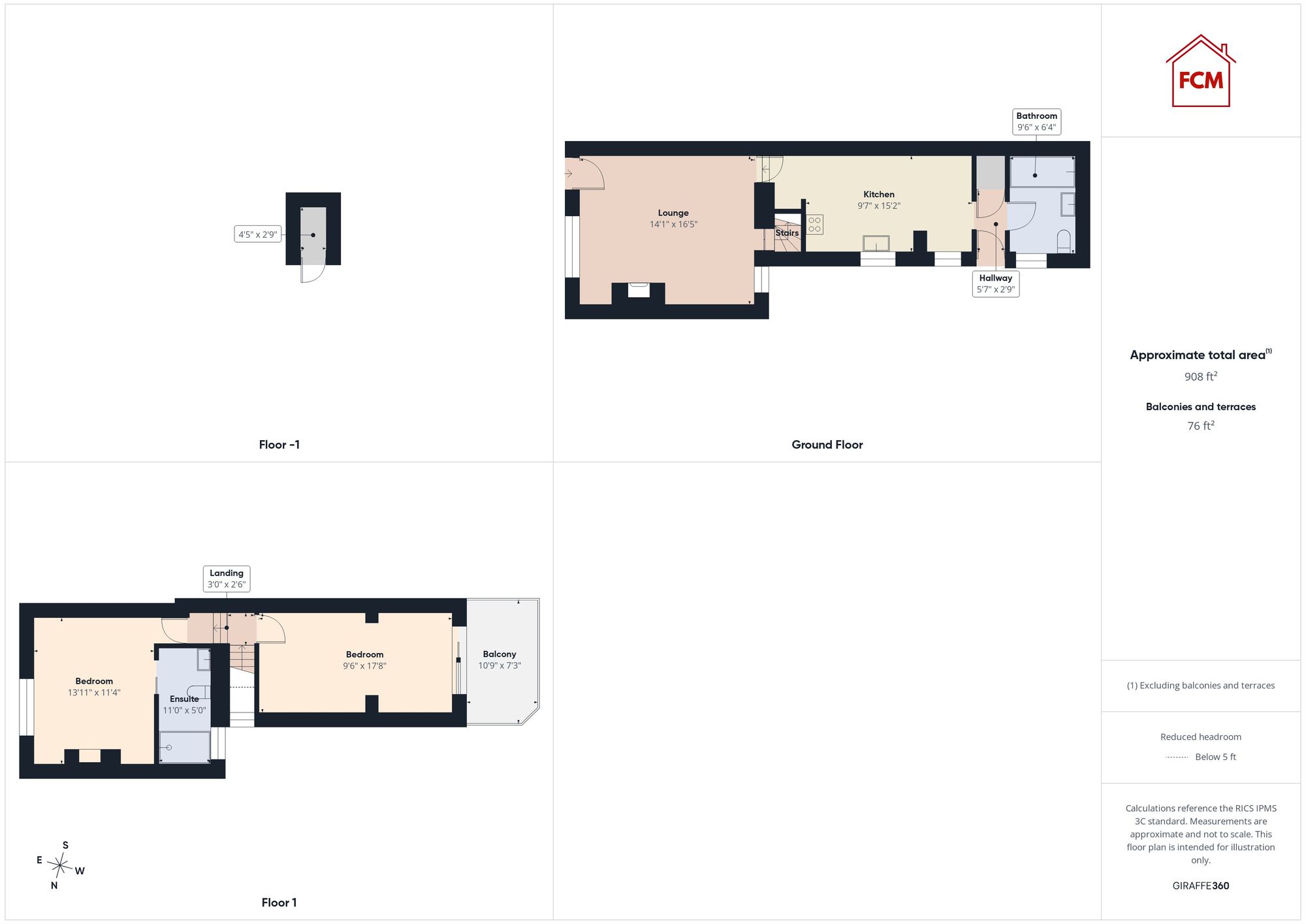 1 Tow Low Cottages, Whitehaven floorplan