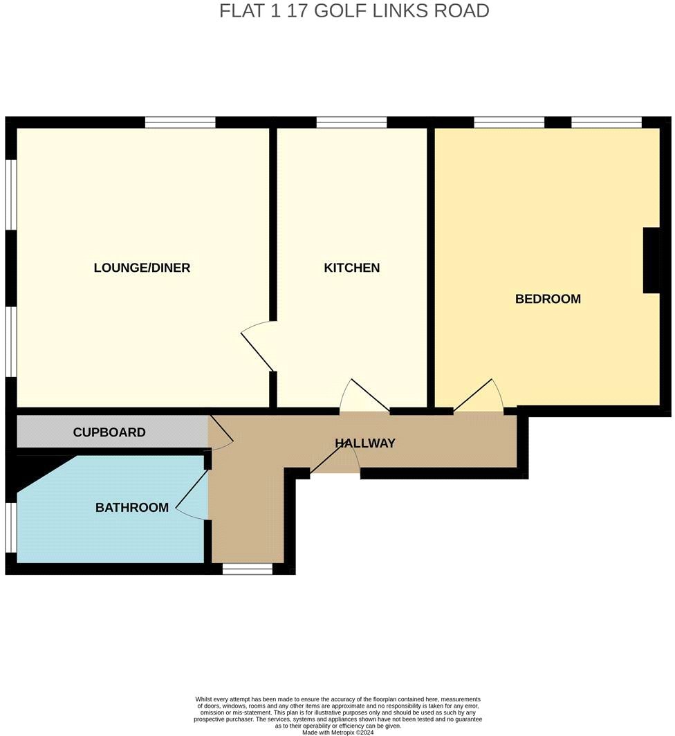 1, 17, Golf Links Road, Bristol floorplan