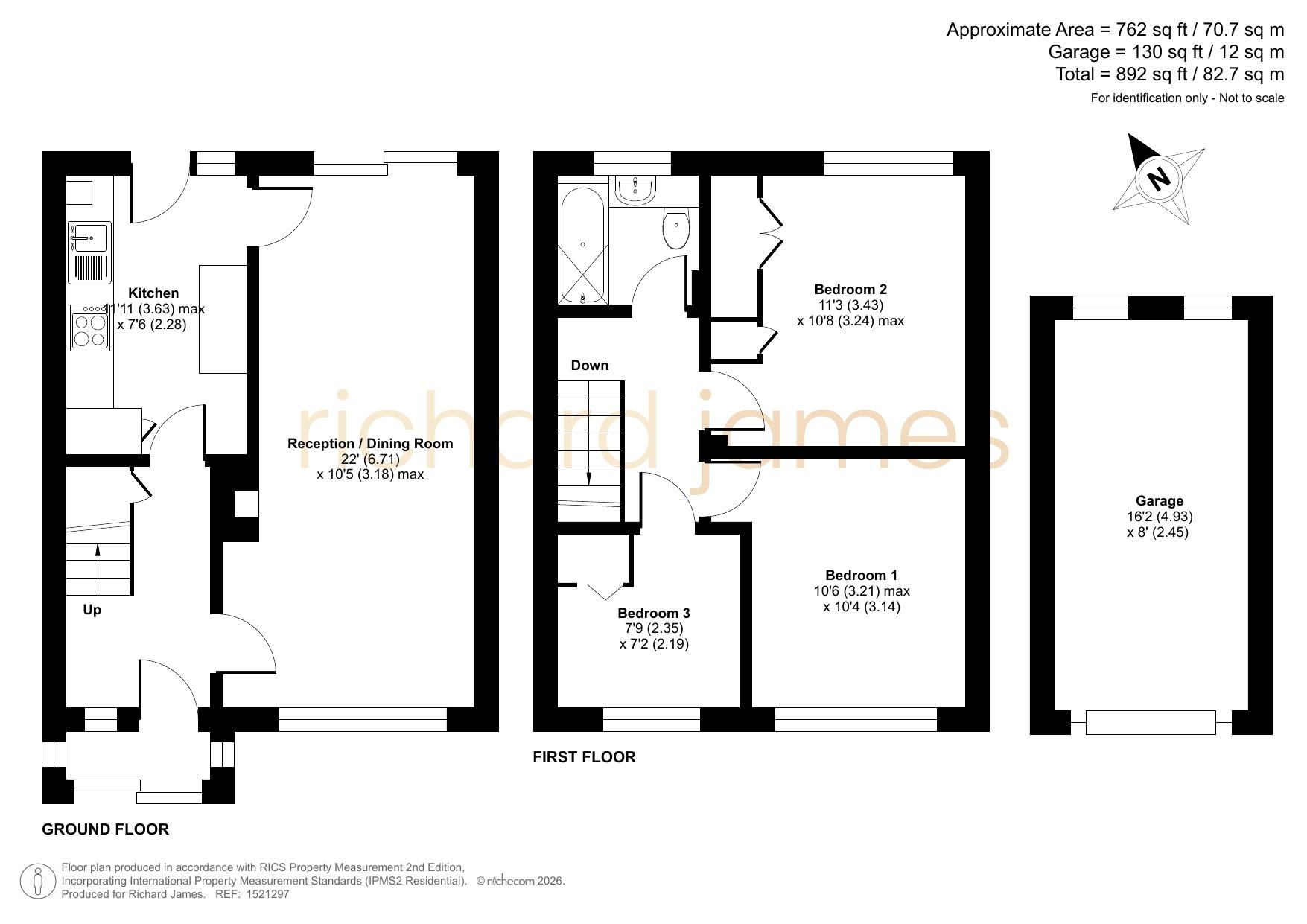 10, Witham Way, Swindon floorplan