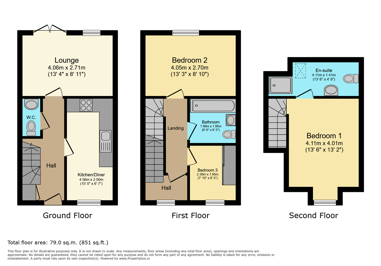 31, Peregrine Square, Selby floorplan