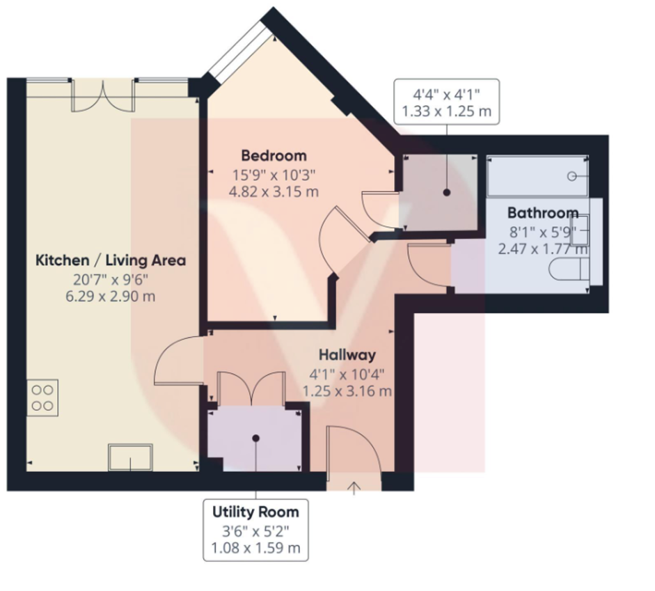Flat 7, Luton floorplan