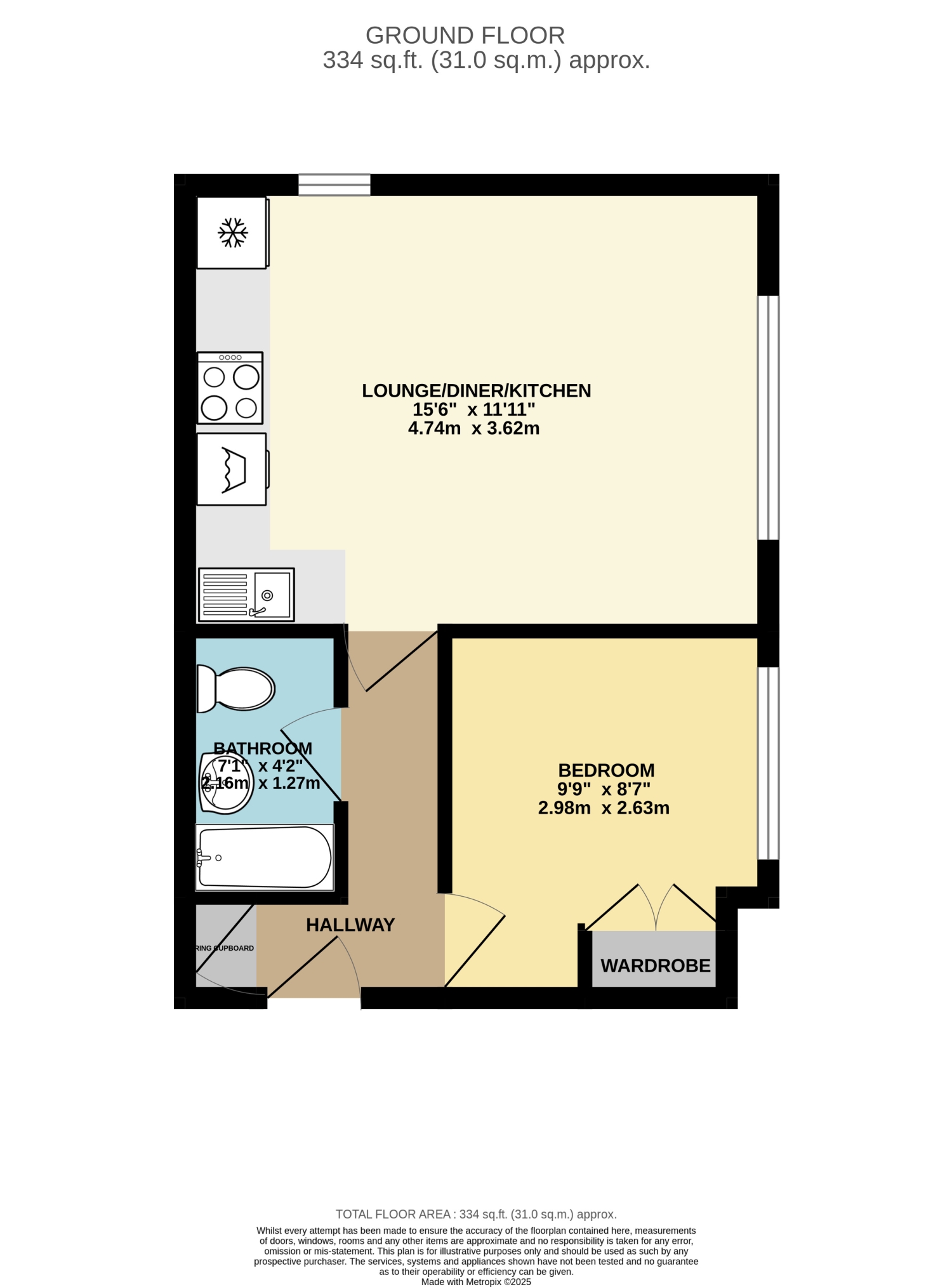 16, Gabriel Close, Milton Keynes floorplan