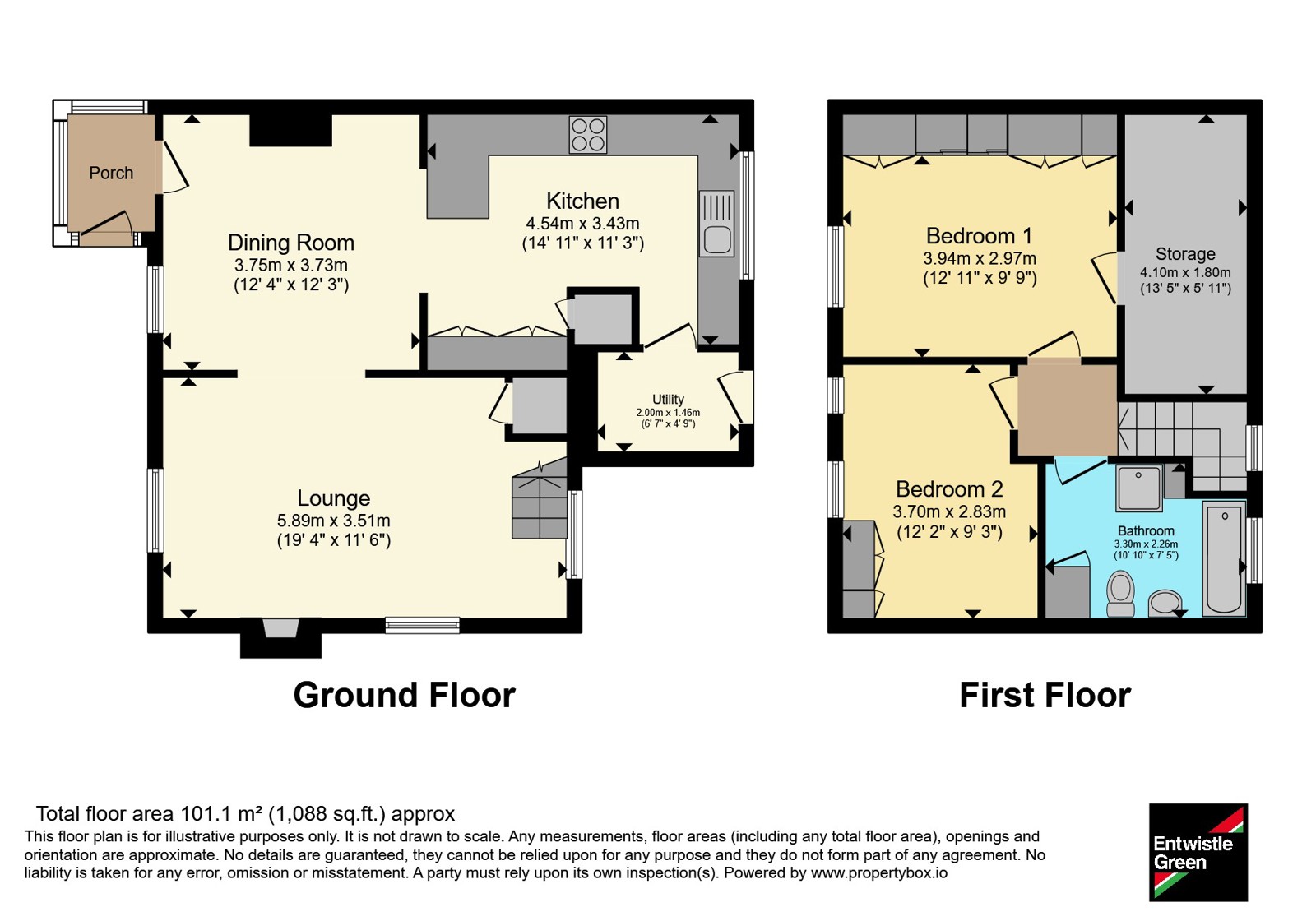 Bartle Hall Farm Cottage,, Rosemary Lane, Preston floorplan