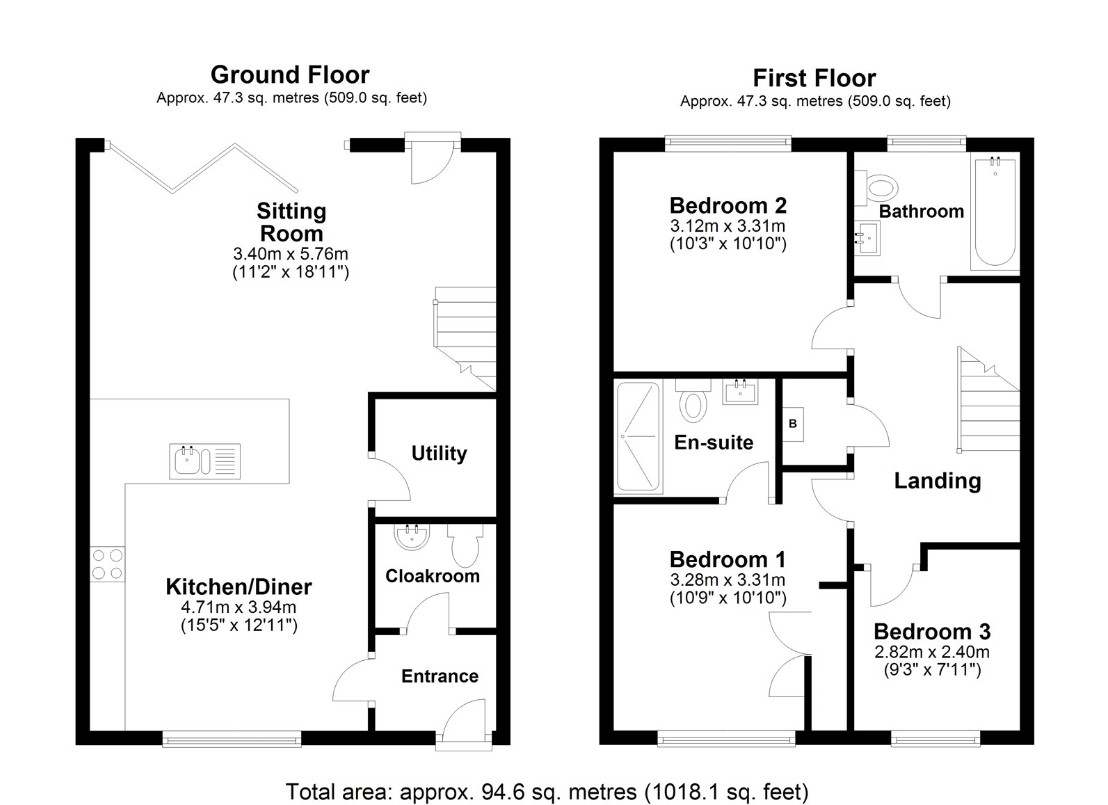 36, Callaway Gardens, Westbury floorplan
