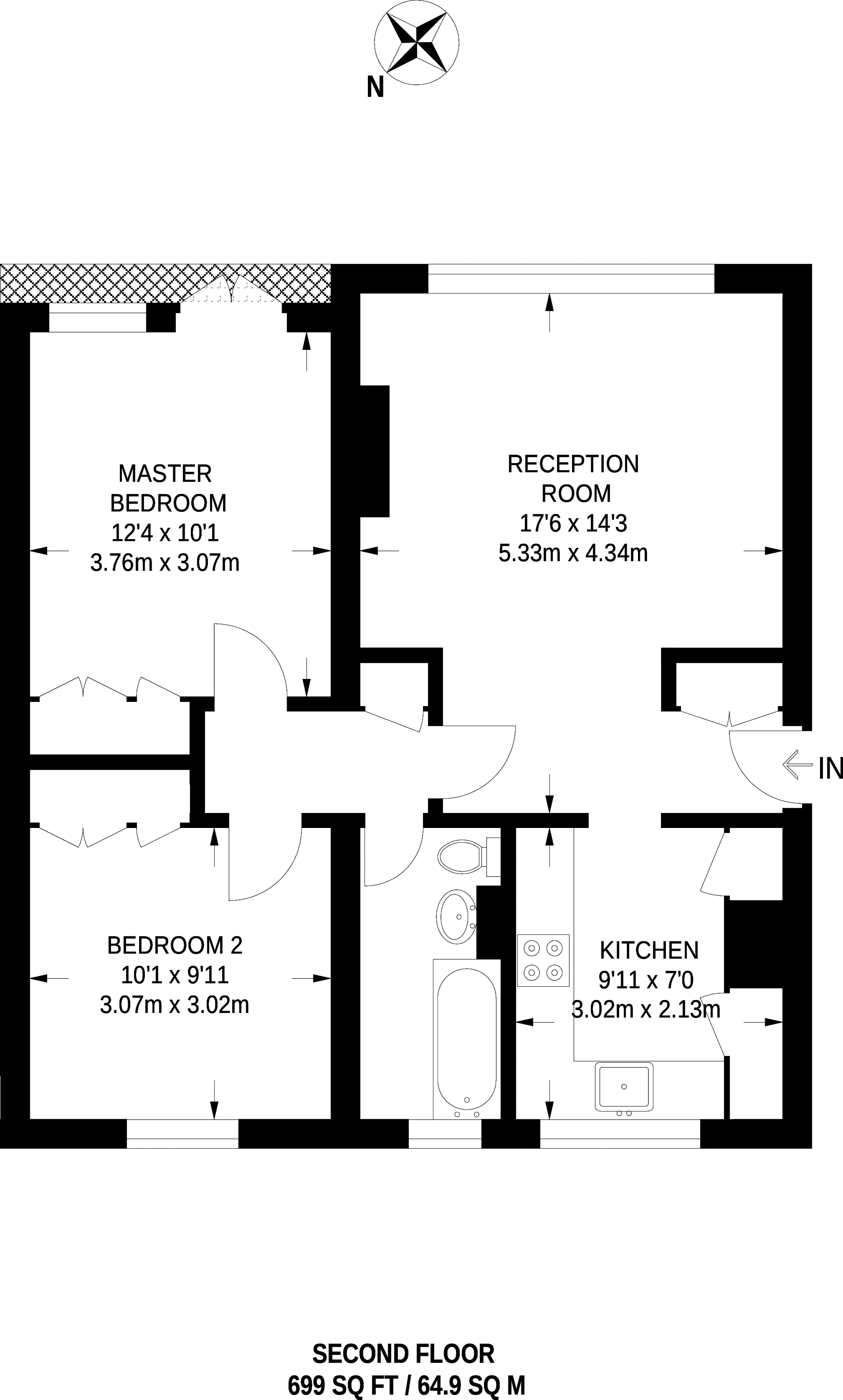 Greenwich High Road, Greenwich floorplan