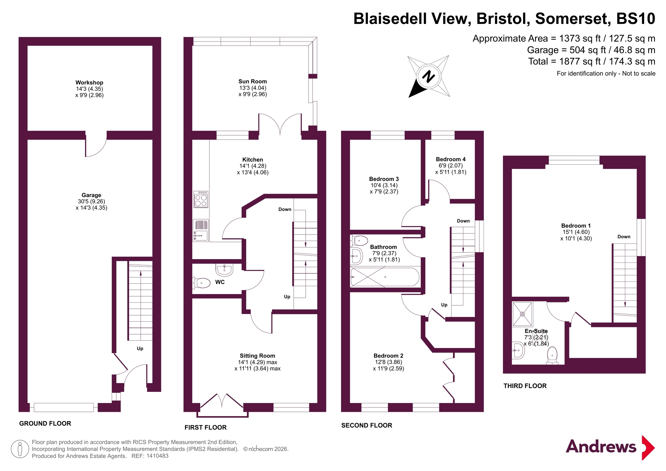 19, Blaisedell View, Somerset floorplan