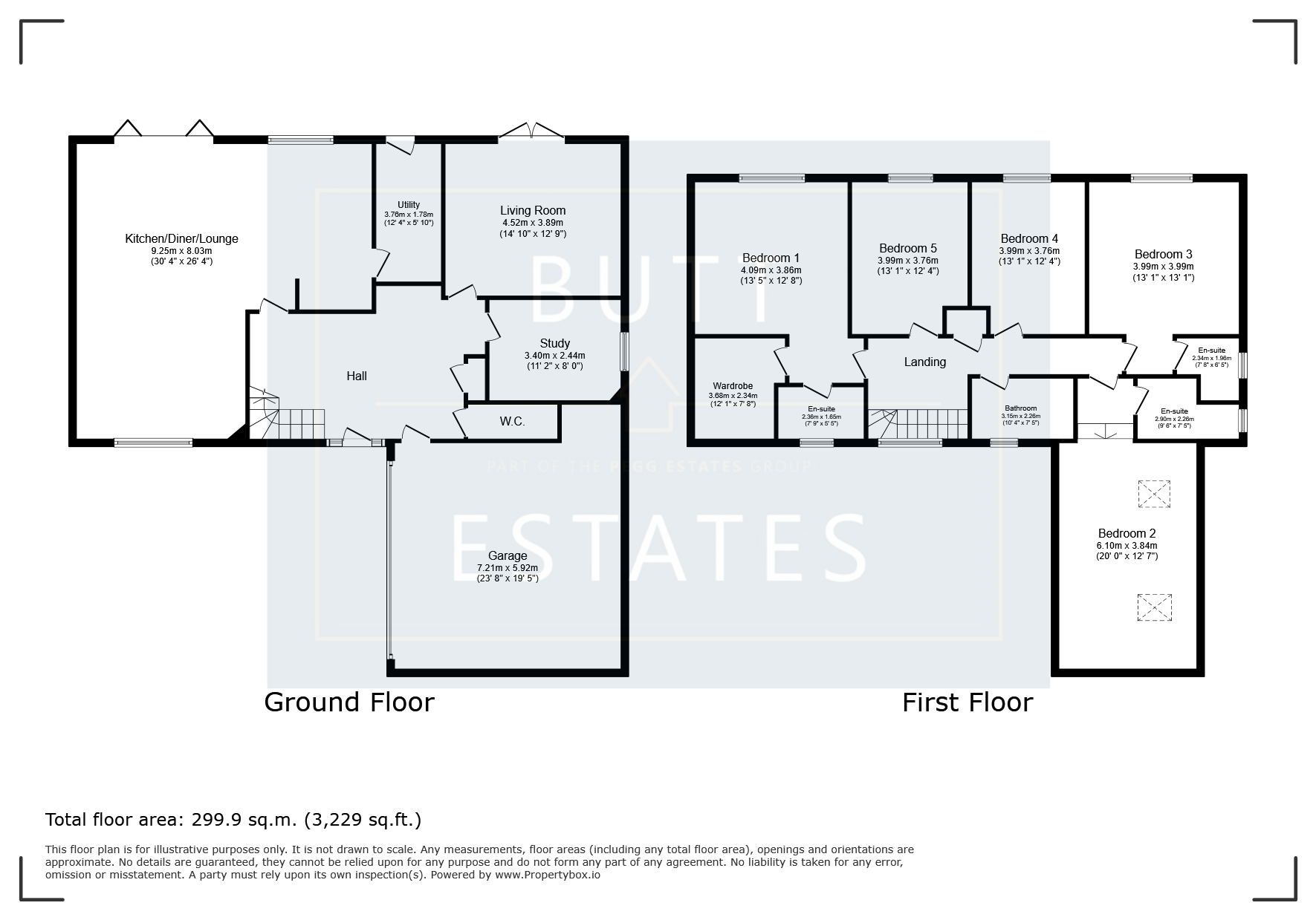 5 Southbrook Grove, Exeter floorplan