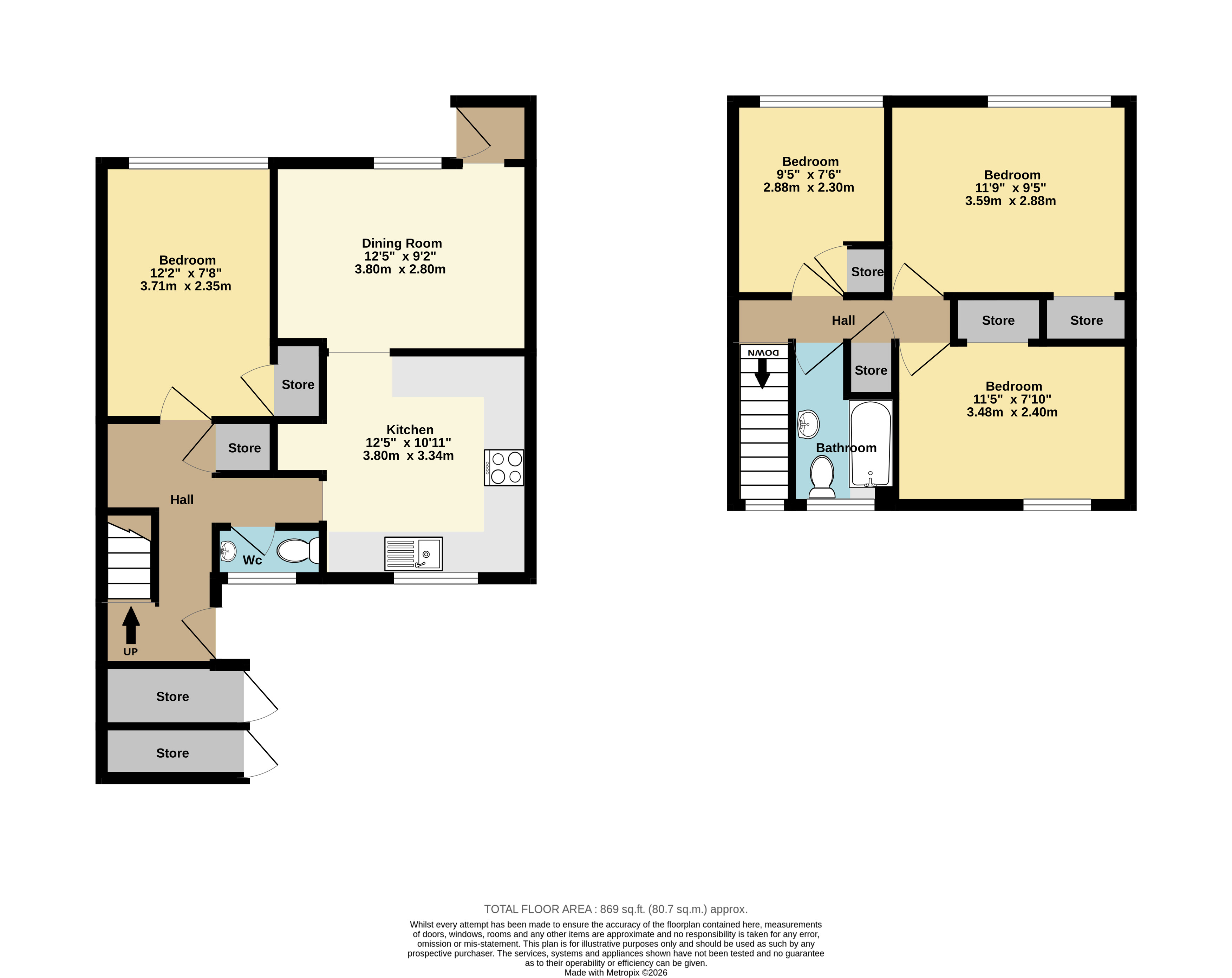 5, Bawden Close, Kent floorplan