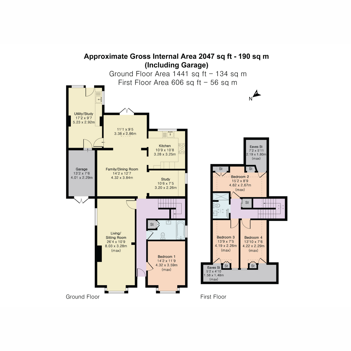 Heathercote, The Winnaway, Harwell floorplan