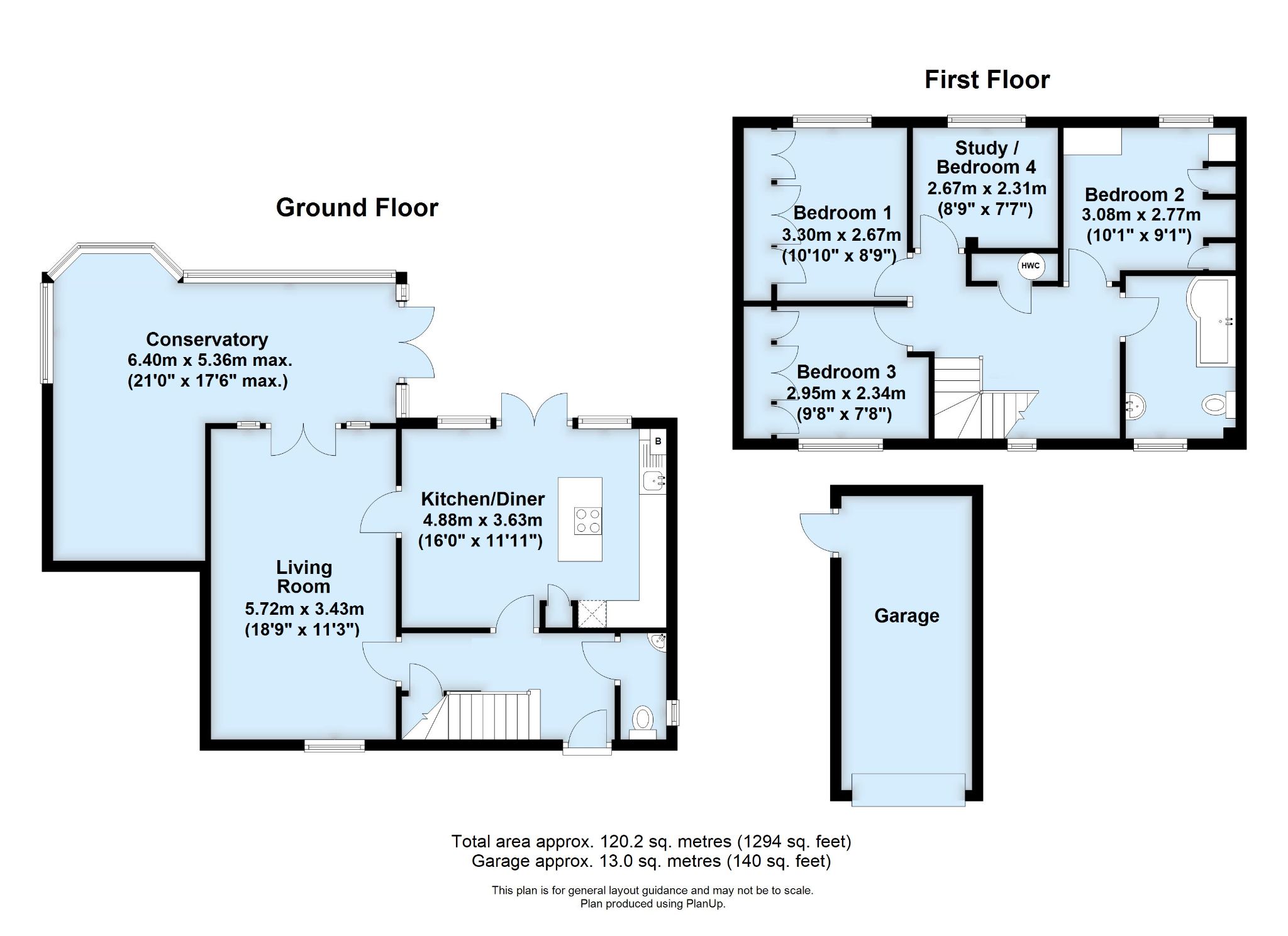 19 Tilmans Mead, Farningham floorplan