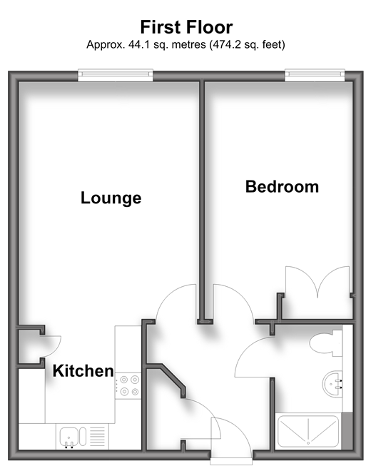 Fratton Way, Southsea floorplan