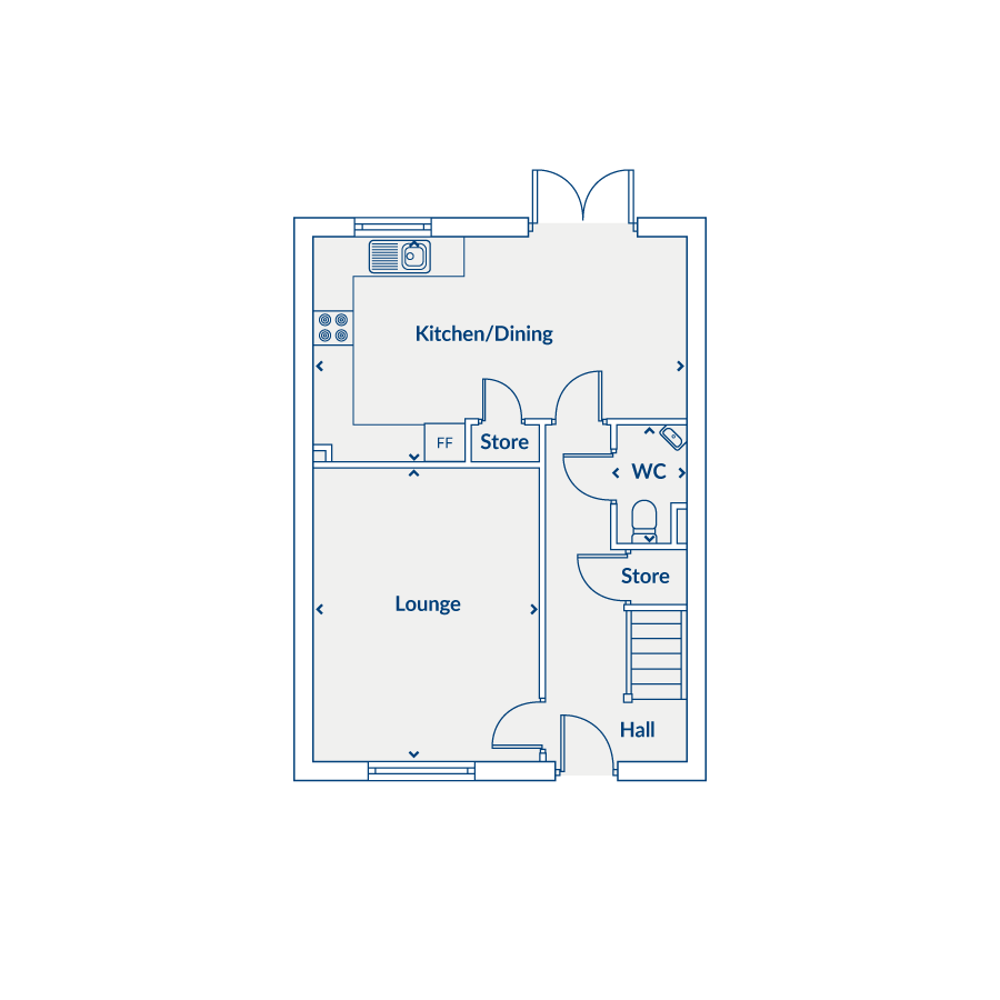 Plot 117, Bothwell Road, Hamilton floorplan