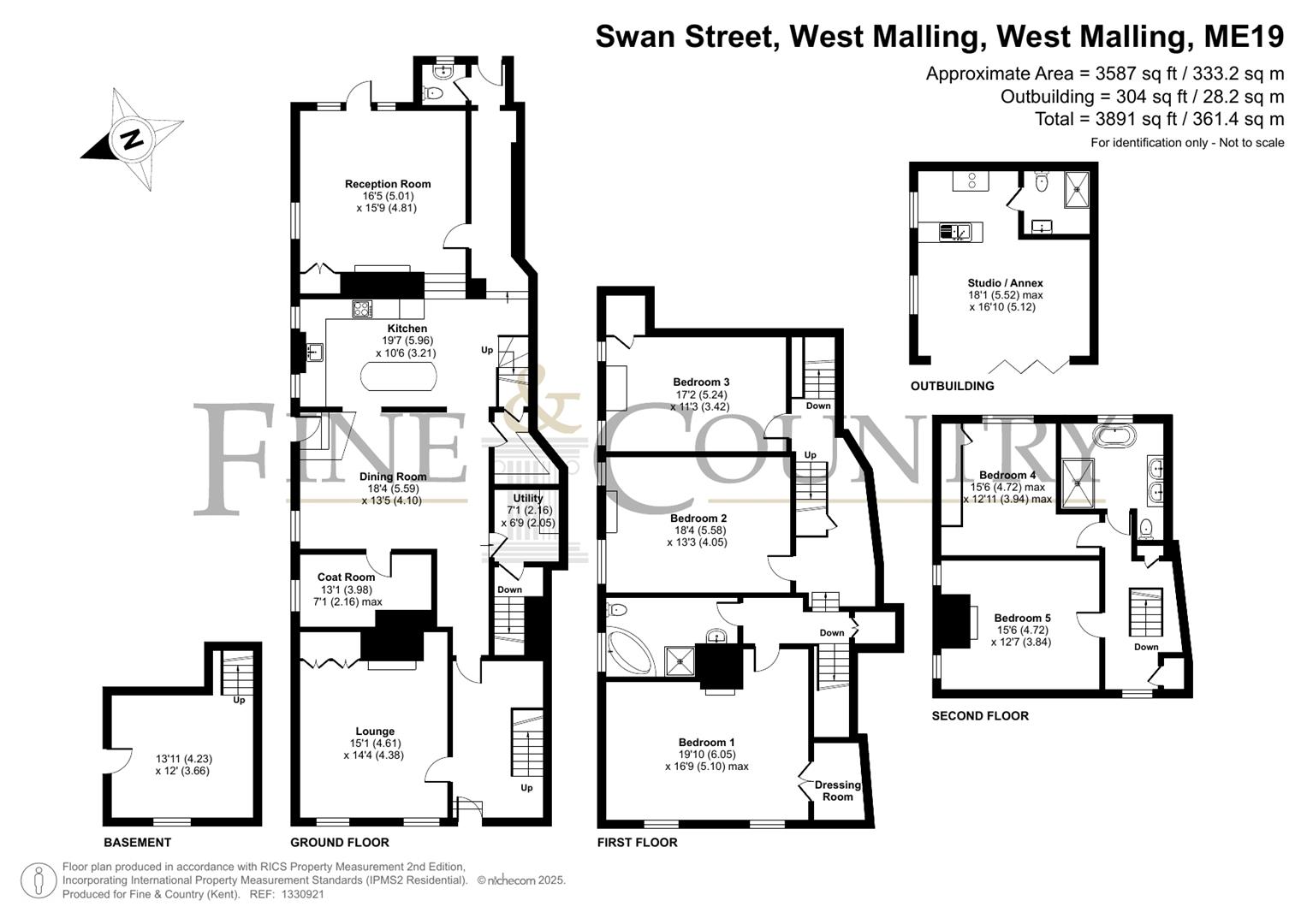 Abbey Gate House, 41, Swan Street, West Malling floorplan