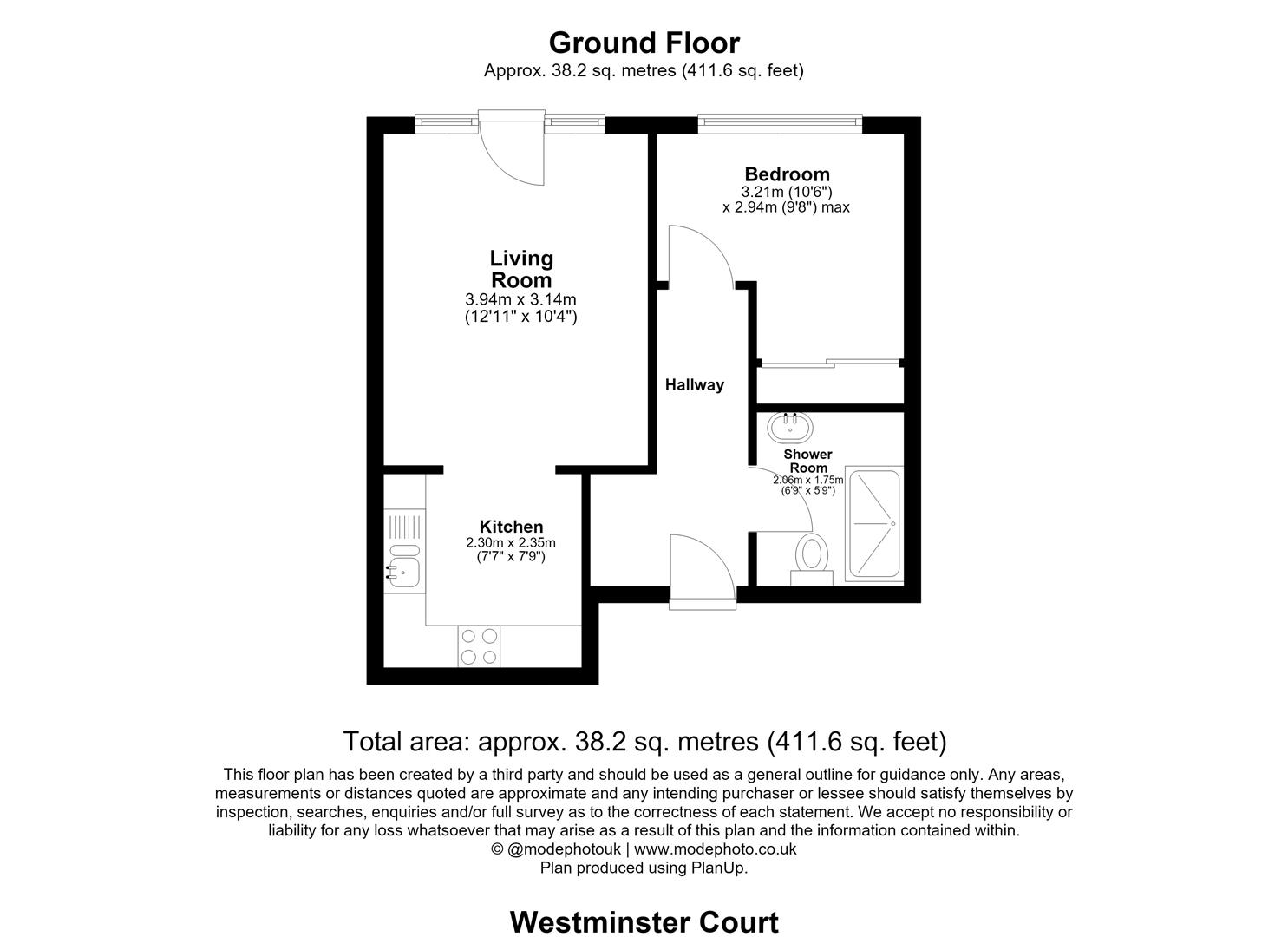 Westminster Court, Wanstead floorplan