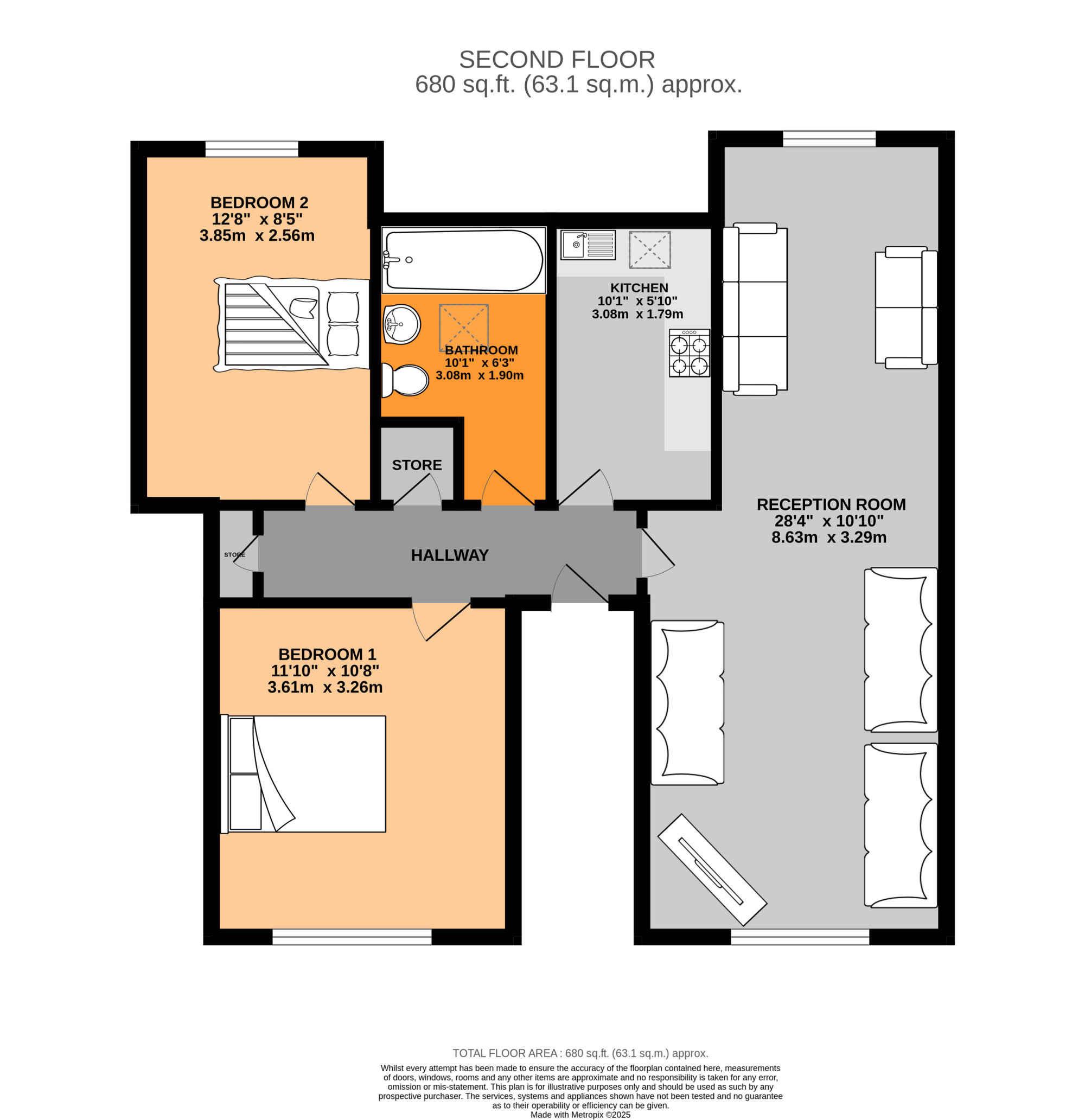 Norwood Road, Southall floorplan