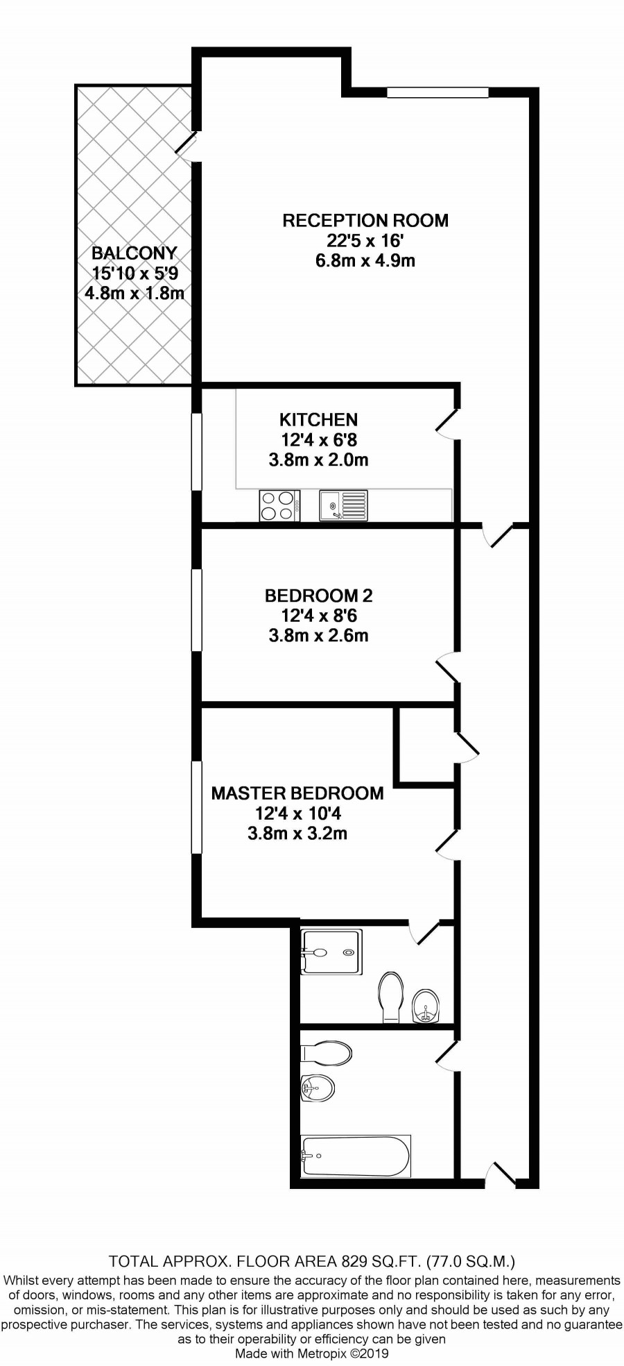 2 Bedrooms Flat for sale in Erebus Drive, London SE28