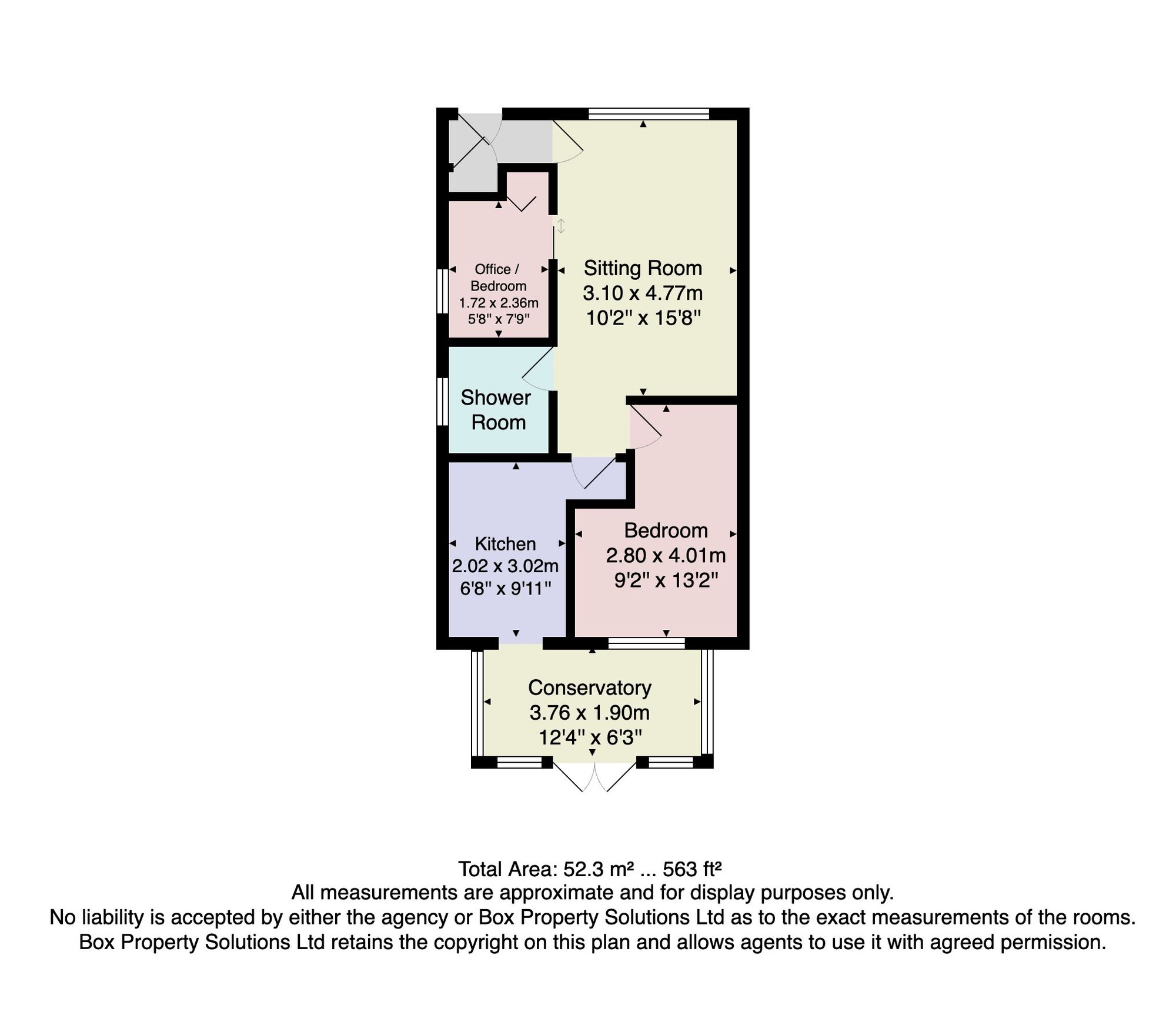 4 Tansy Close, Harrogate floorplan