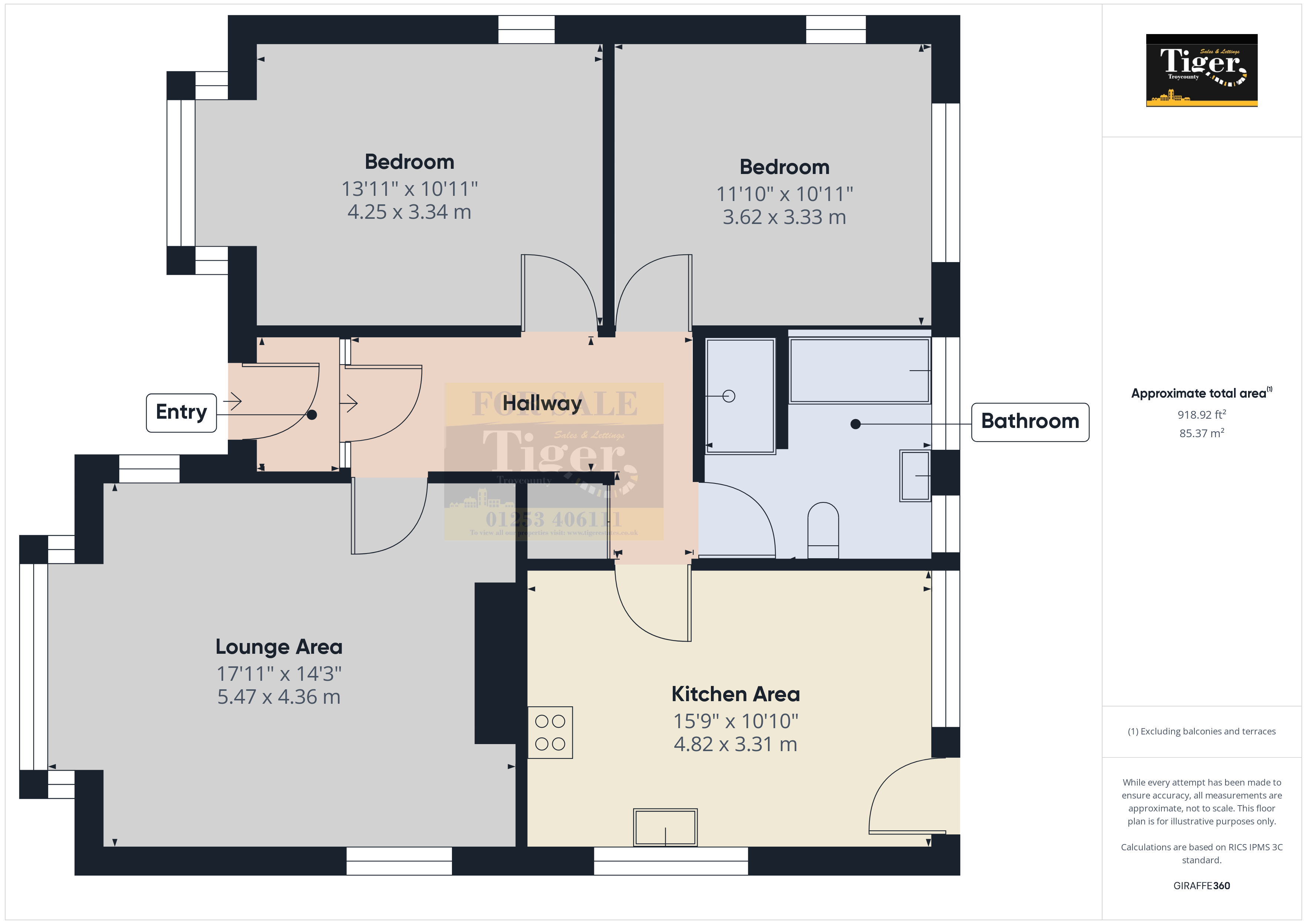 56, Garstang Road West, Poulton-le-Fylde floorplan
